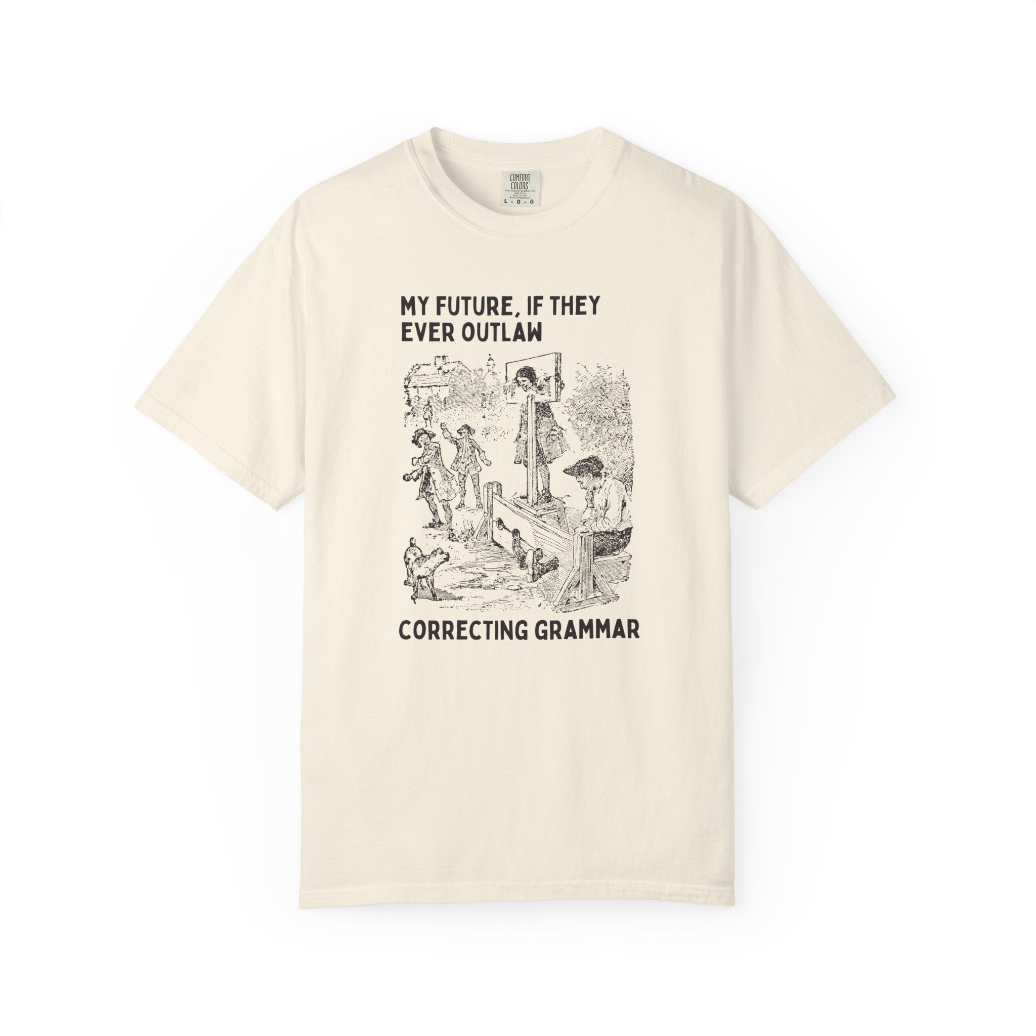 Funny English Teacher or High School ELA Matching Department Tee, Silly 90s Throwback Tee for Writer or Proofreader, Writing Professor Gift - Opal and June