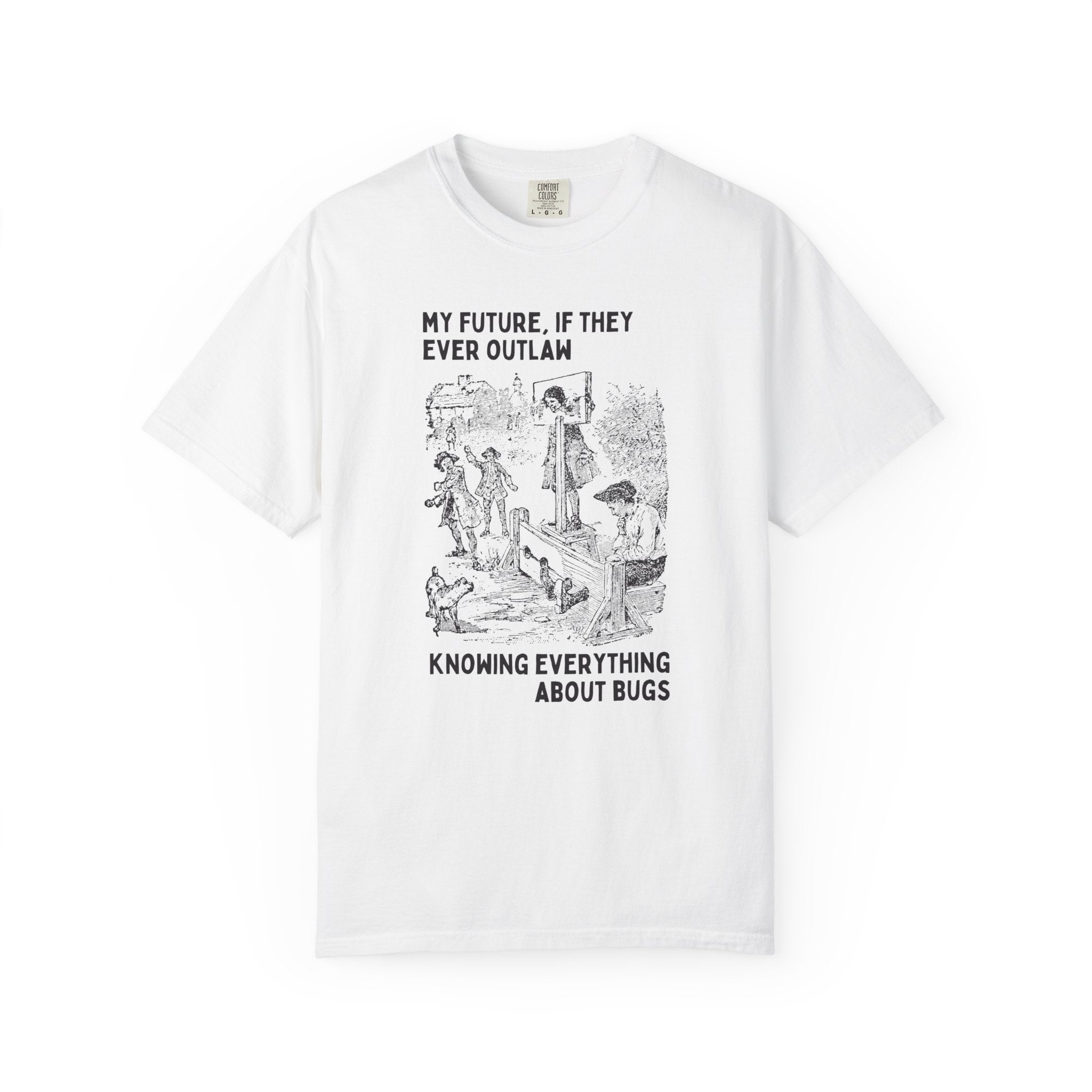 Funny Entomologist Bug or Insect T-Shirt with Vintage Aesthetic, Cute 90s Throwback T-Shirt for Friend Who Loves Bugs, Science Teacher Gift - Opal and June