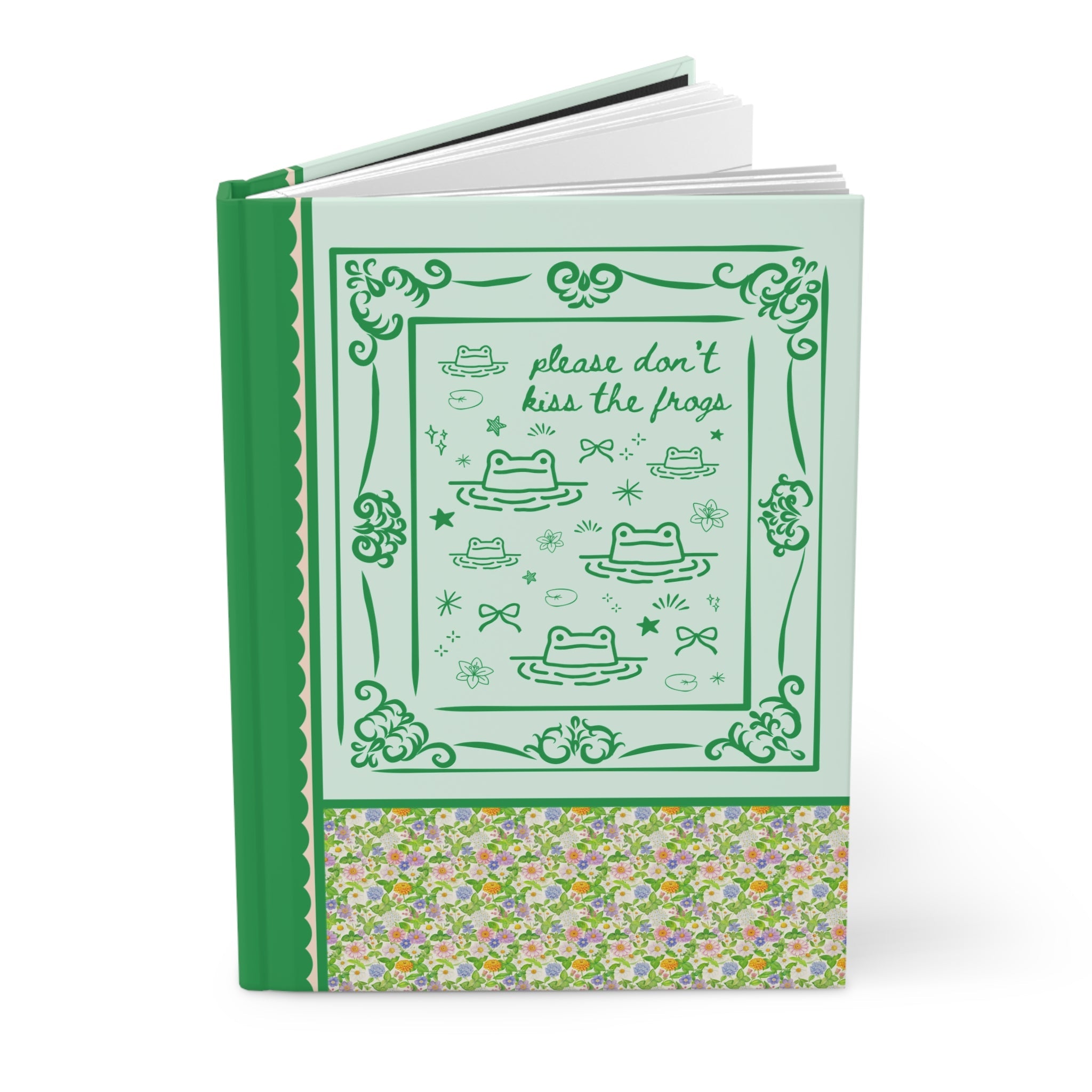 Funny Frog Lover Notebook - Opal and June