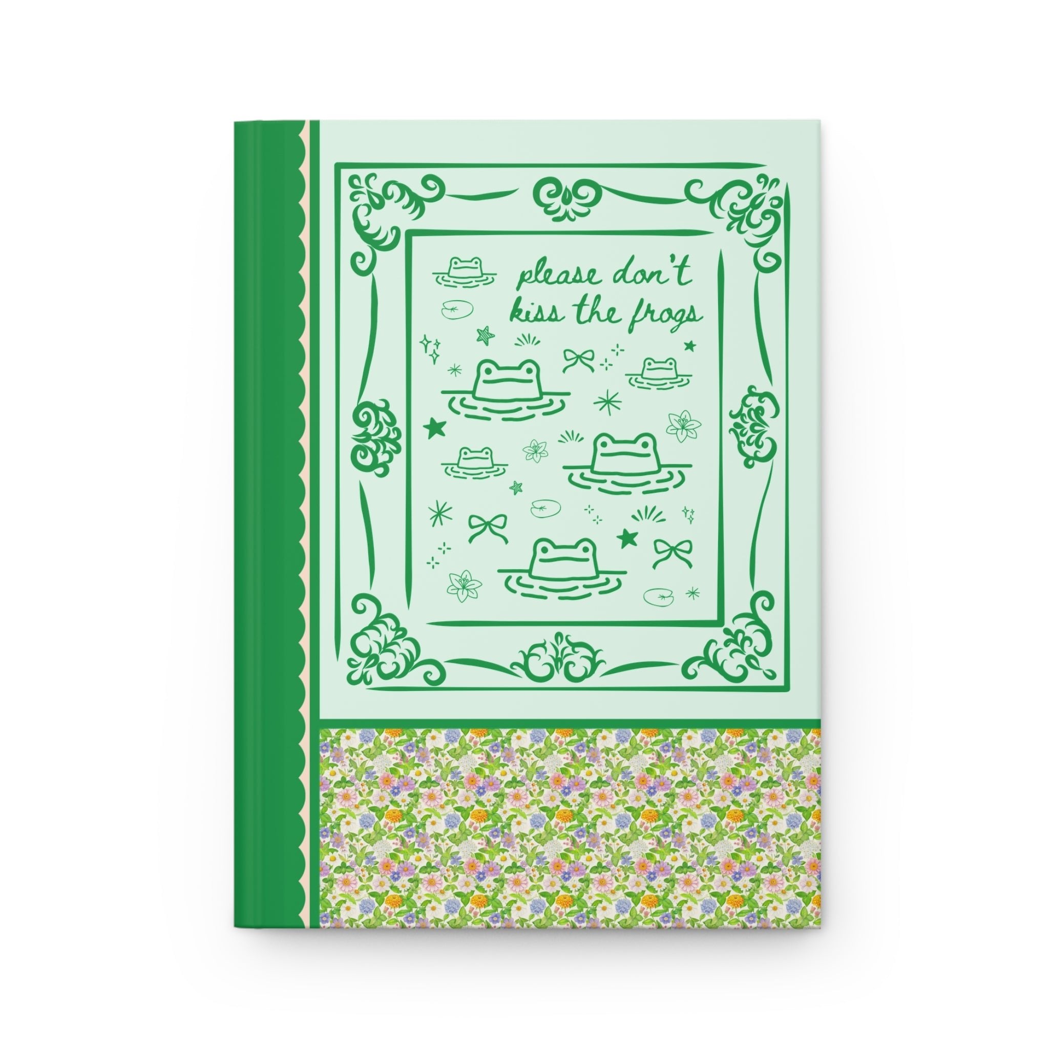 Funny Frog Lover Notebook - Opal and June