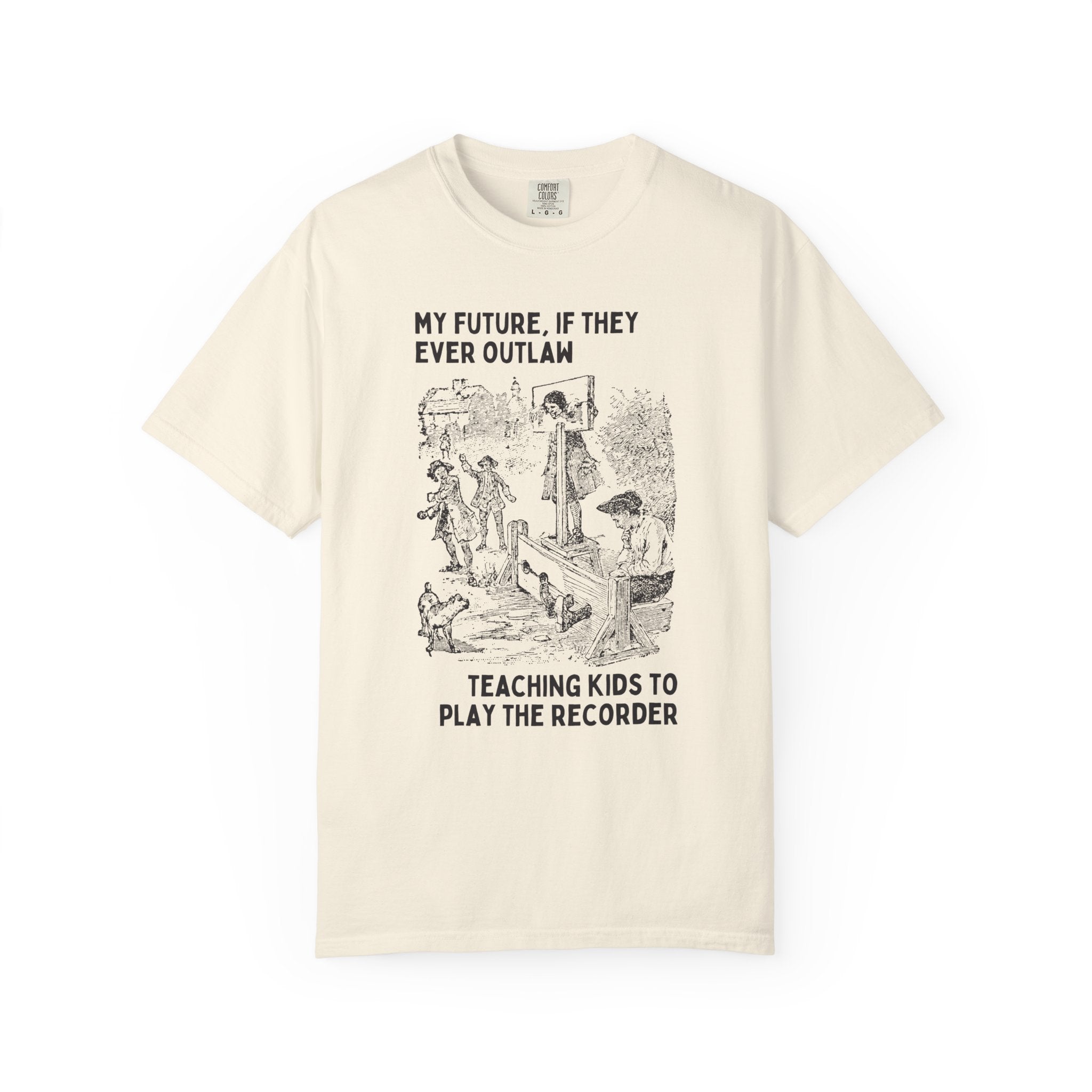 Funny Music Teacher Tee Shirt for Elementary School or Middle School Music Teacher, Funny Saying Music Major Gradation Gift, Band Director - Opal and June