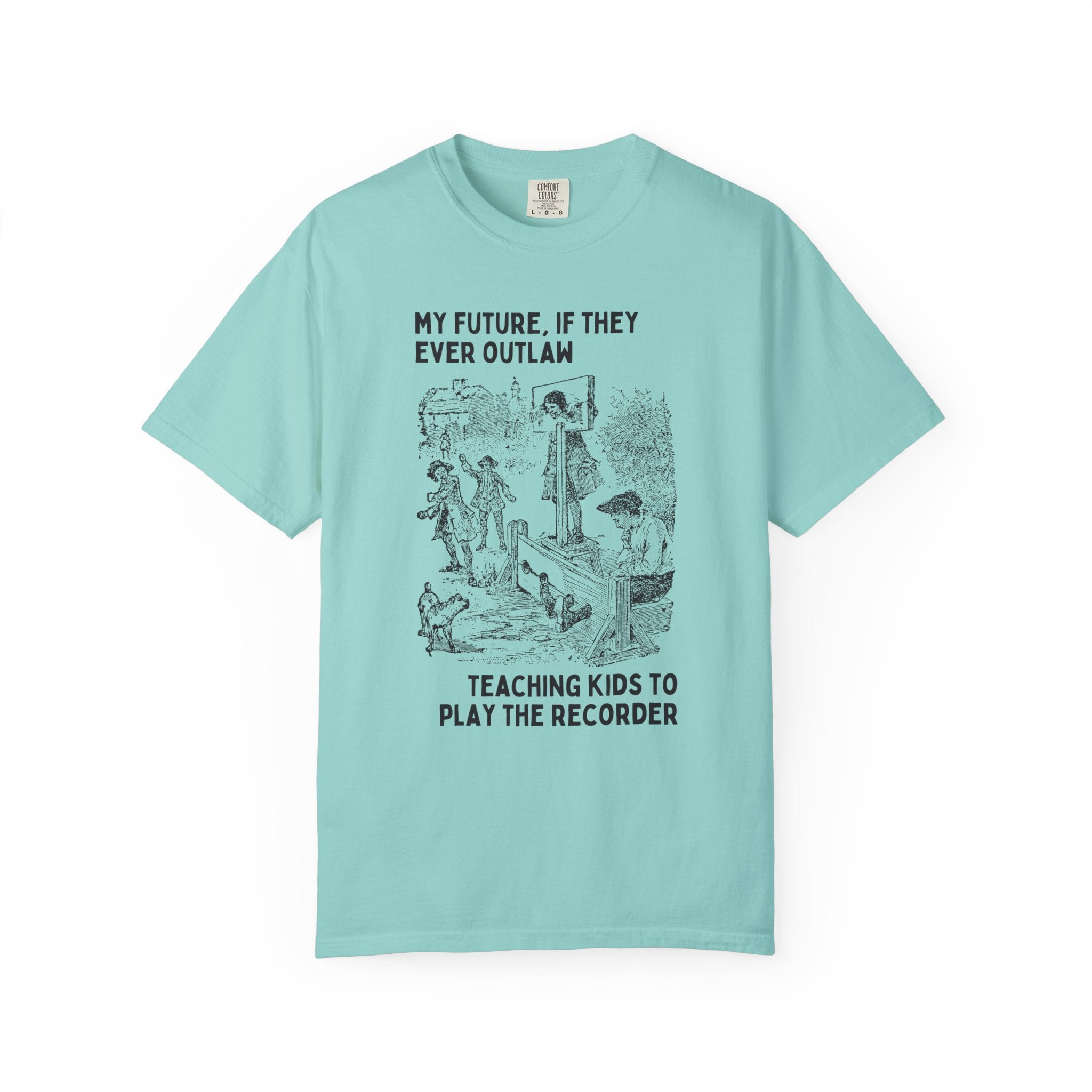 Funny Music Teacher Tee Shirt for Elementary School or Middle School Music Teacher, Funny Saying Music Major Gradation Gift, Band Director - Opal and June