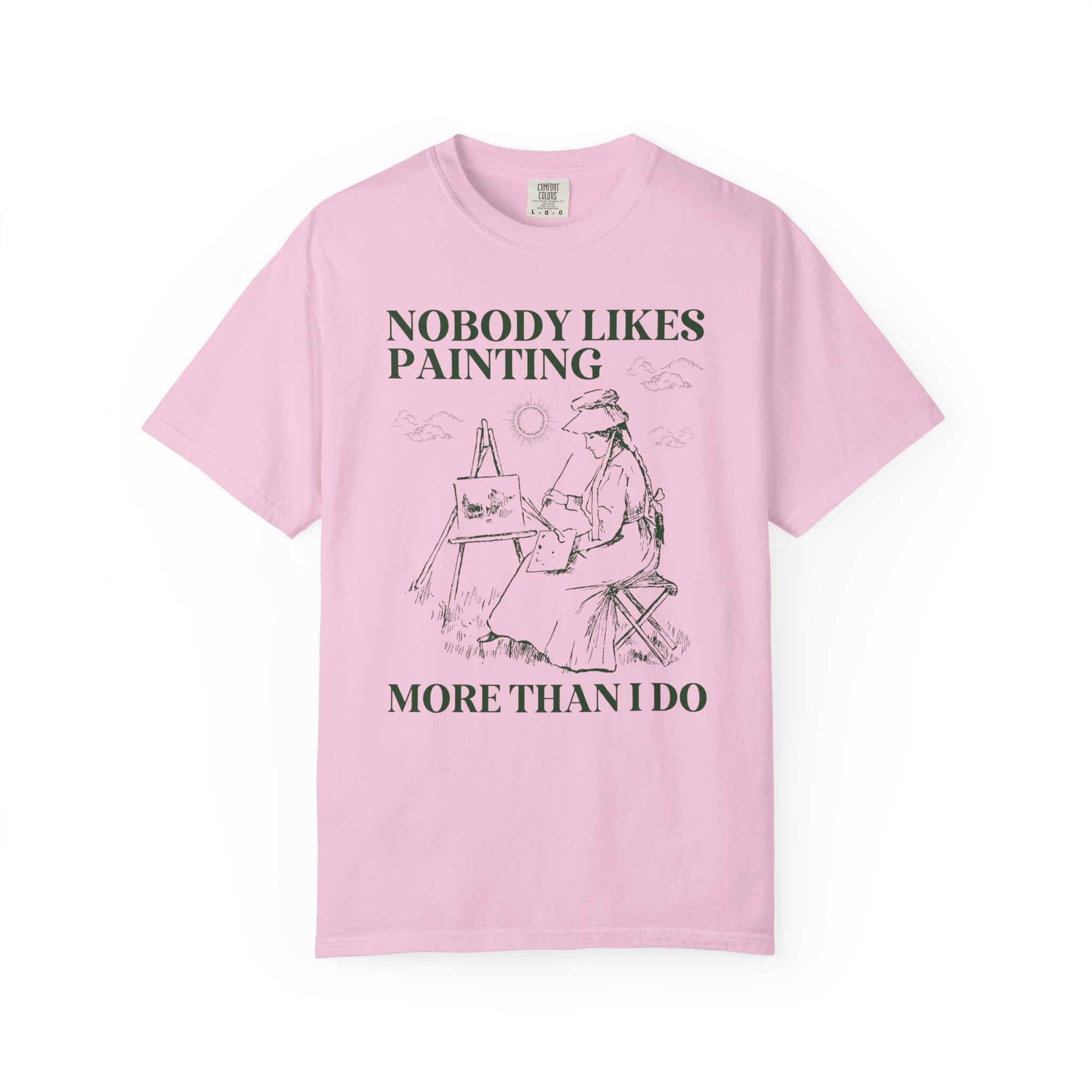 Funny Painting Gift for Friend Who Loves Painter, Silly High School Art Teacher Appreciation Gift, Tee Shirt for Aspiring Watercolor Artist - Opal and June