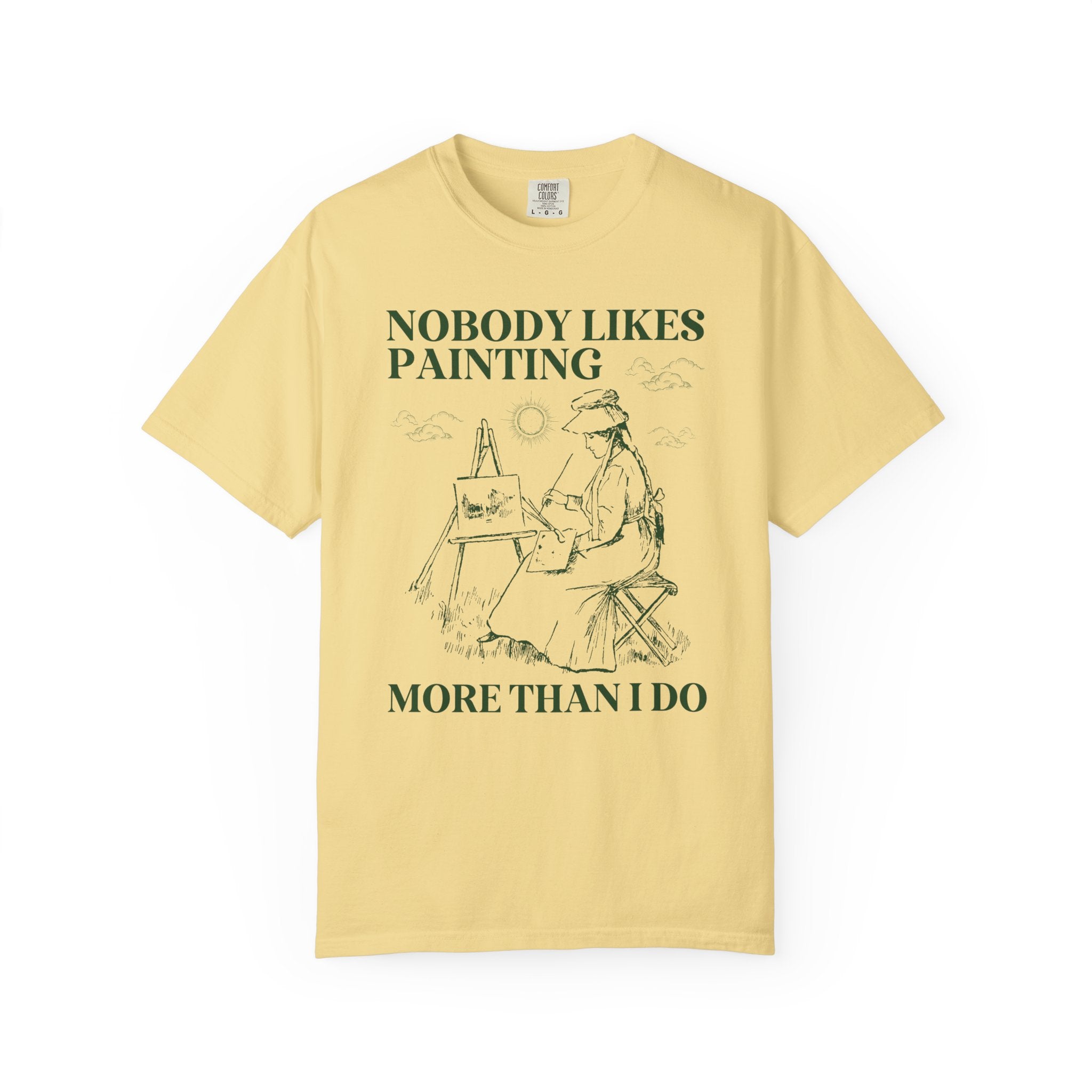 Funny Painting Gift for Friend Who Loves Painter, Silly High School Art Teacher Appreciation Gift, Tee Shirt for Aspiring Watercolor Artist - Opal and June