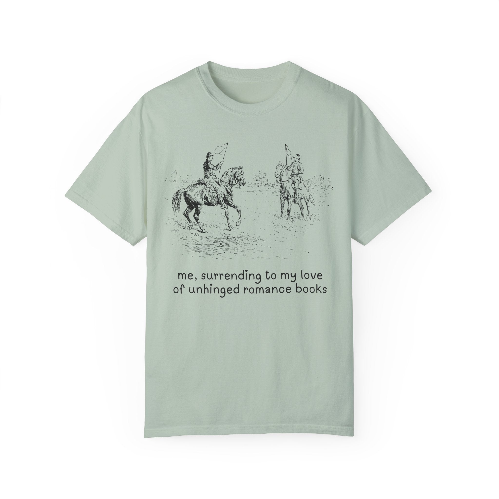 Funny Romance Reader Tee Shirt for Bookworm Who Loves Dark Romance or Spicy Books, Unhinged Funny Saying T-Shirt for Book Lover's Birthday - Opal and June
