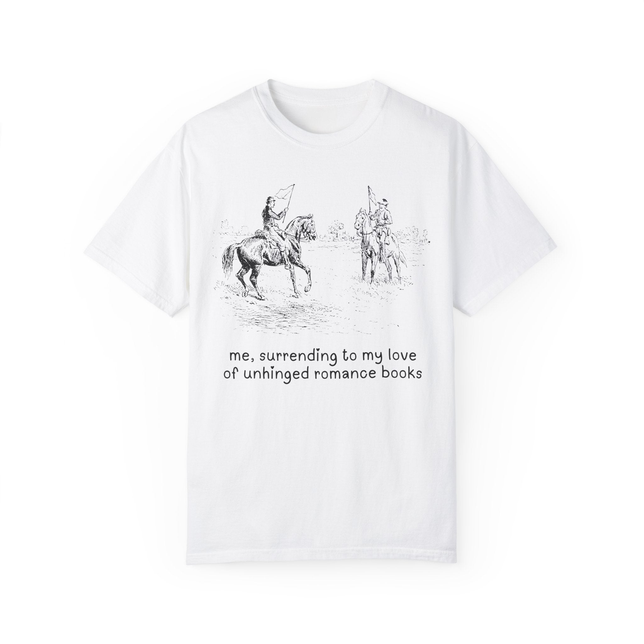 Funny Romance Reader Tee Shirt for Bookworm Who Loves Dark Romance or Spicy Books, Unhinged Funny Saying T-Shirt for Book Lover's Birthday - Opal and June