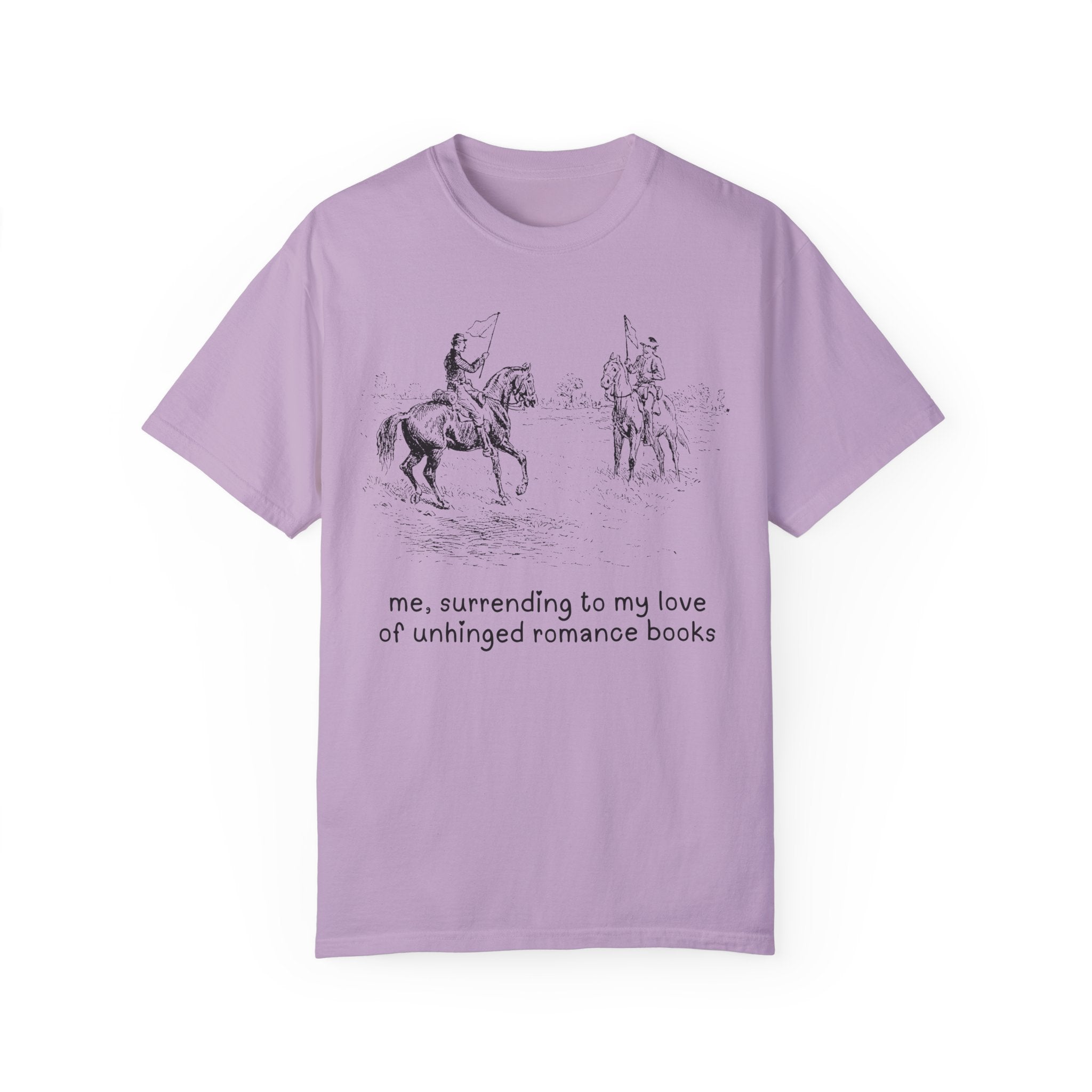 Funny Romance Reader Tee Shirt for Bookworm Who Loves Dark Romance or Spicy Books, Unhinged Funny Saying T-Shirt for Book Lover's Birthday - Opal and June