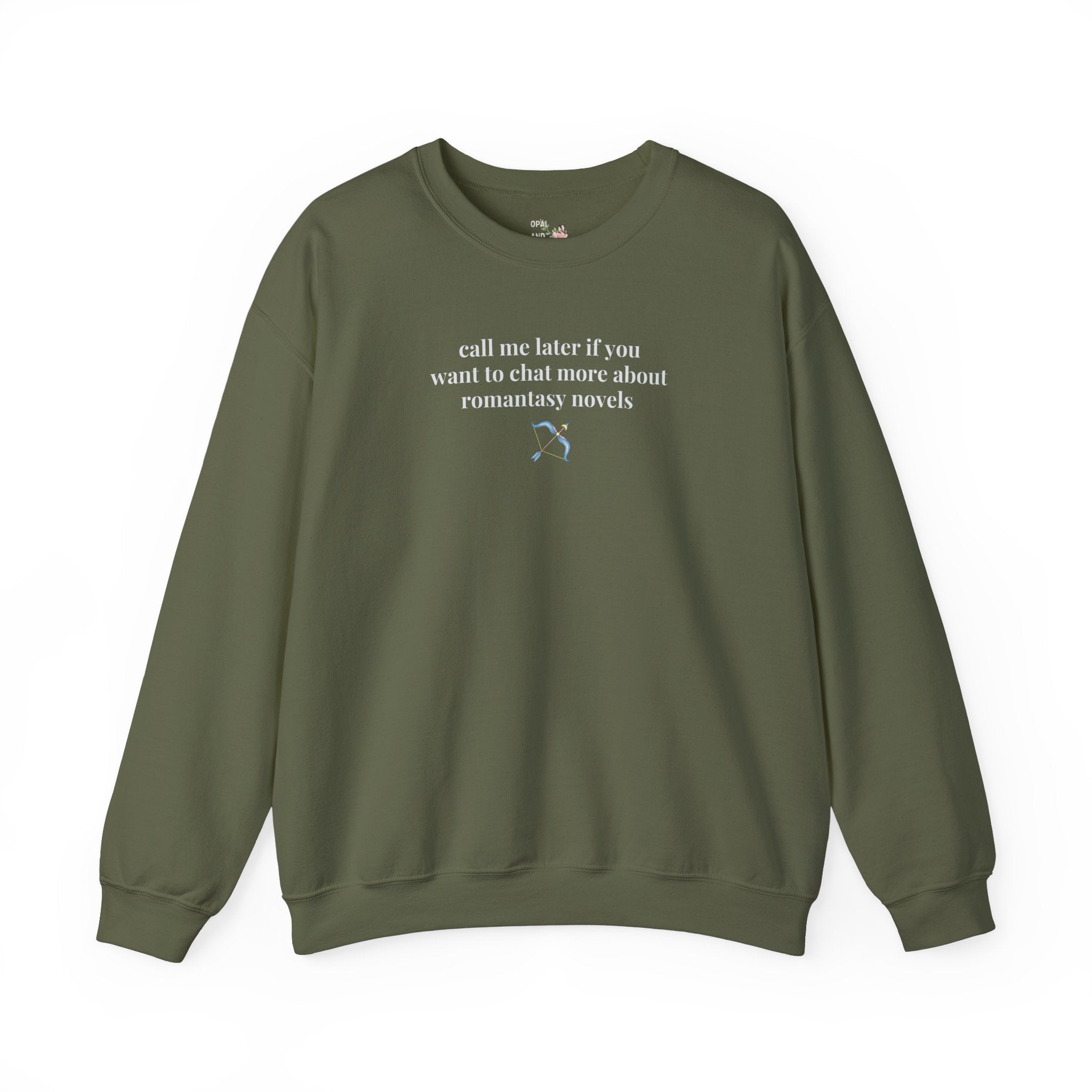 Funny Romantasy Reader Crewneck - Opal and June