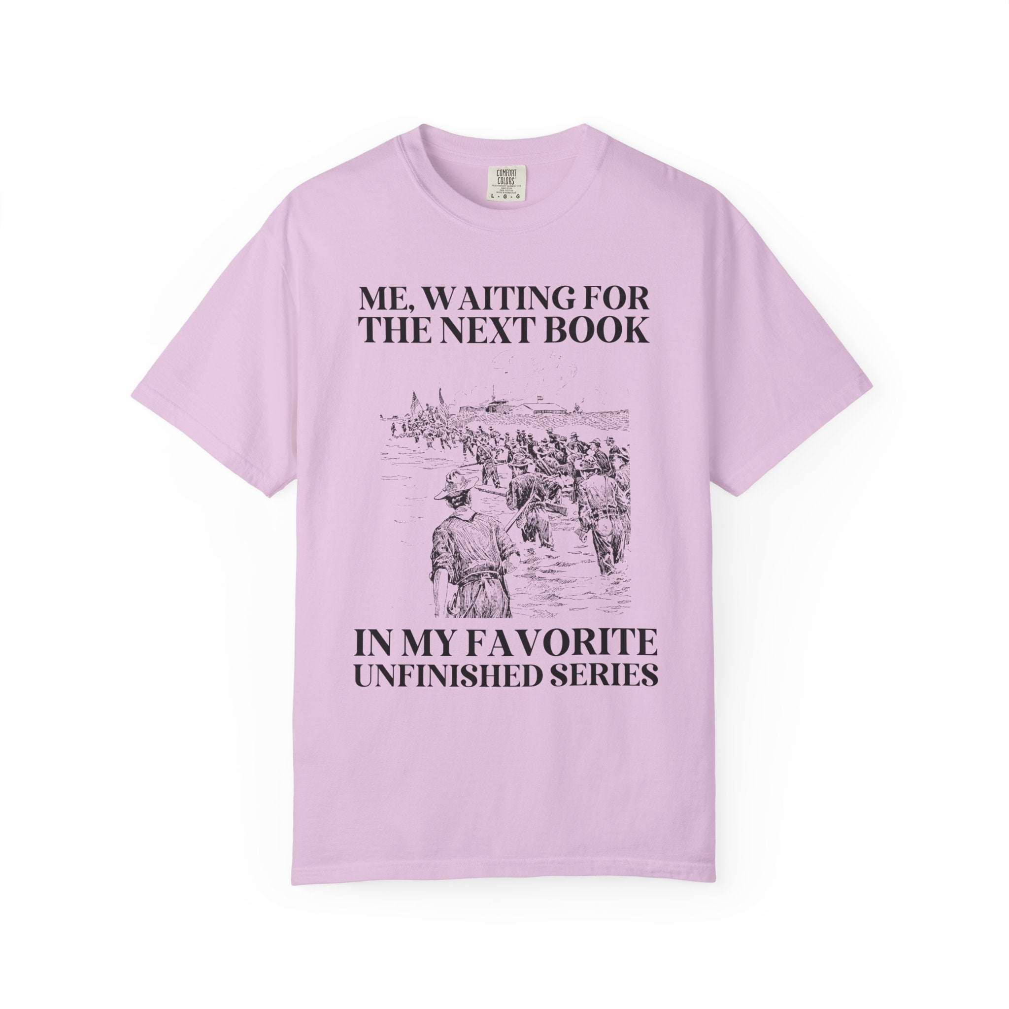 Funny Romantasy Reader Tee Shirt for Bookworm Who Loves an Unfinished Book Series, Silly Book Lover Gift Idea, Romance Reader Tee Shirt - Opal and June