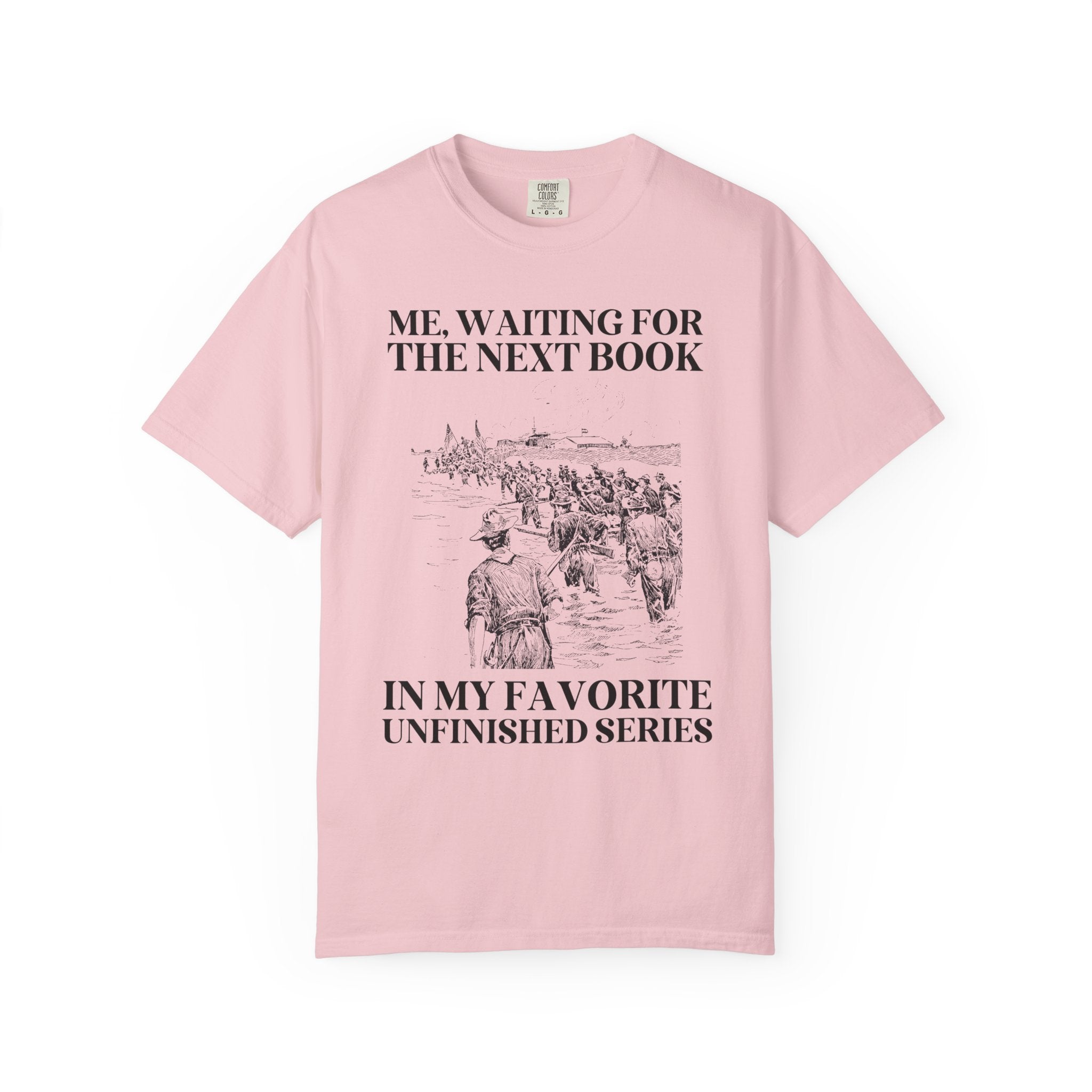 Funny Romantasy Reader Tee Shirt for Bookworm Who Loves an Unfinished Book Series, Silly Book Lover Gift Idea, Romance Reader Tee Shirt - Opal and June