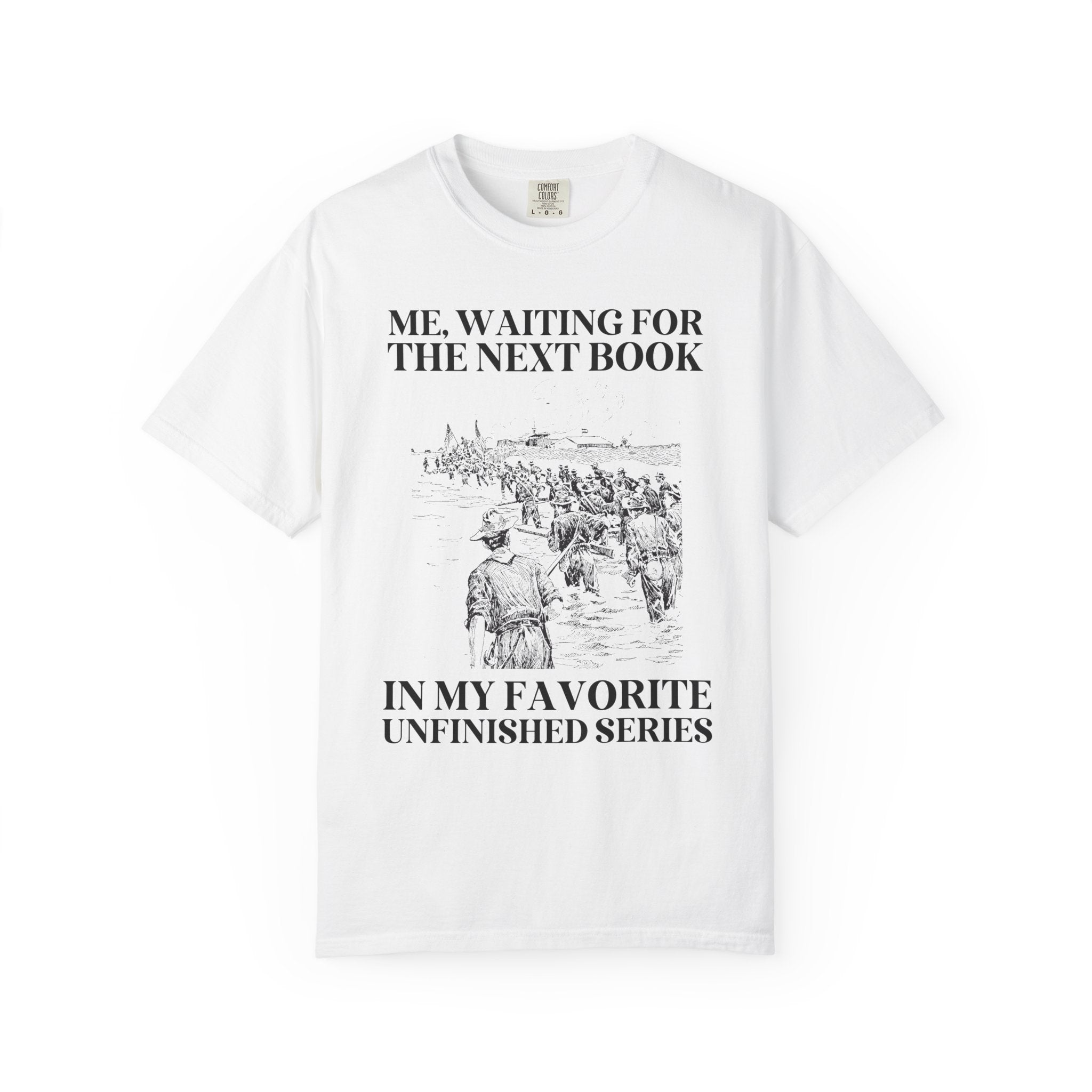 Funny Romantasy Reader Tee Shirt for Bookworm Who Loves an Unfinished Book Series, Silly Book Lover Gift Idea, Romance Reader Tee Shirt - Opal and June