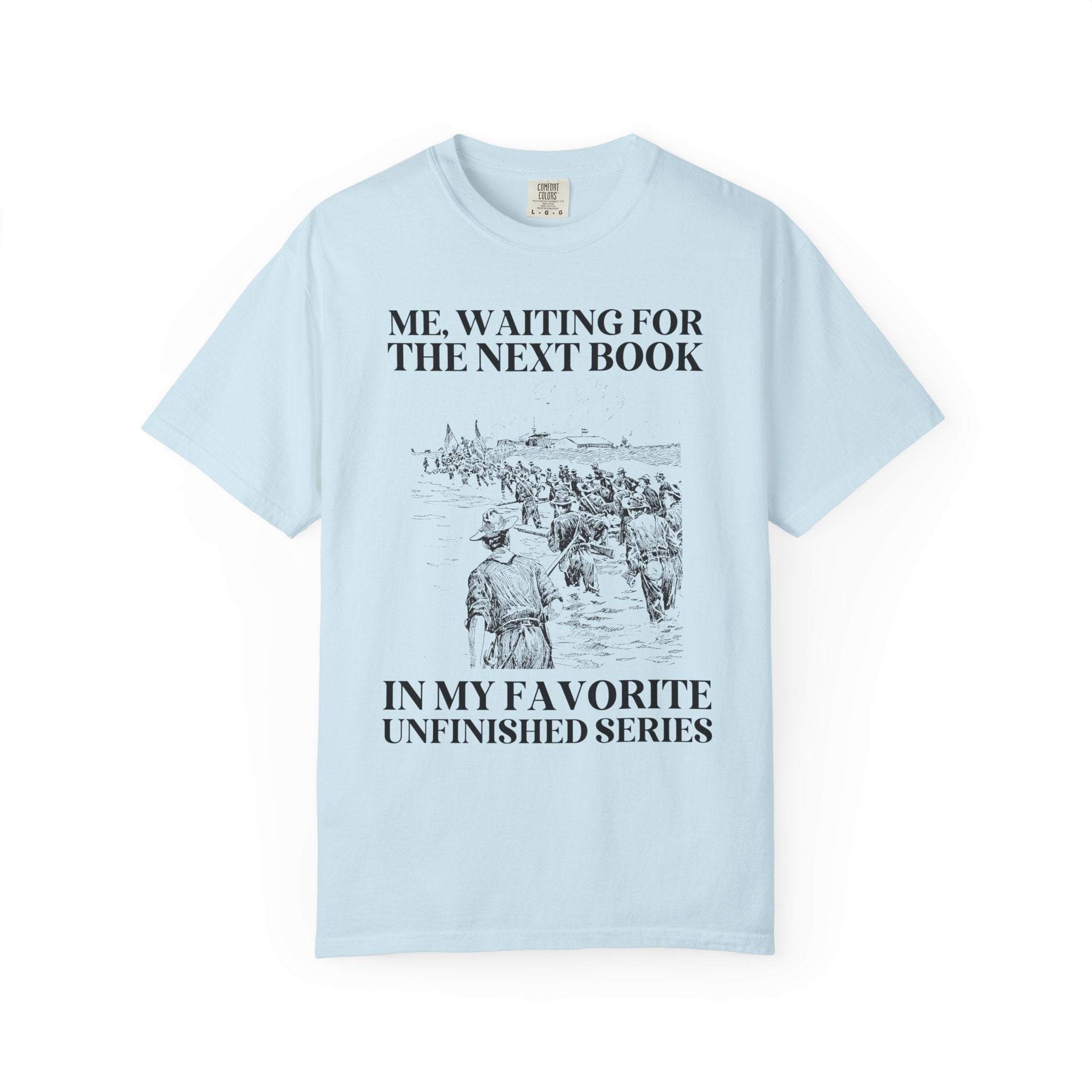 Funny Romantasy Reader Tee Shirt for Bookworm Who Loves an Unfinished Book Series, Silly Book Lover Gift Idea, Romance Reader Tee Shirt - Opal and June