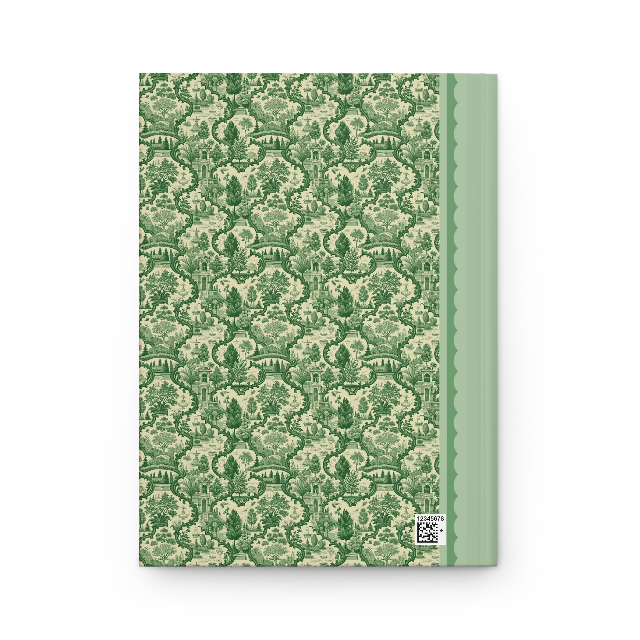 Funny Sarcastic Hardcover Notebook with Green Toile: I Will Succeed Because I am Insane, Silly and Cute Birthday Gift for New Business Owner - Opal and June
