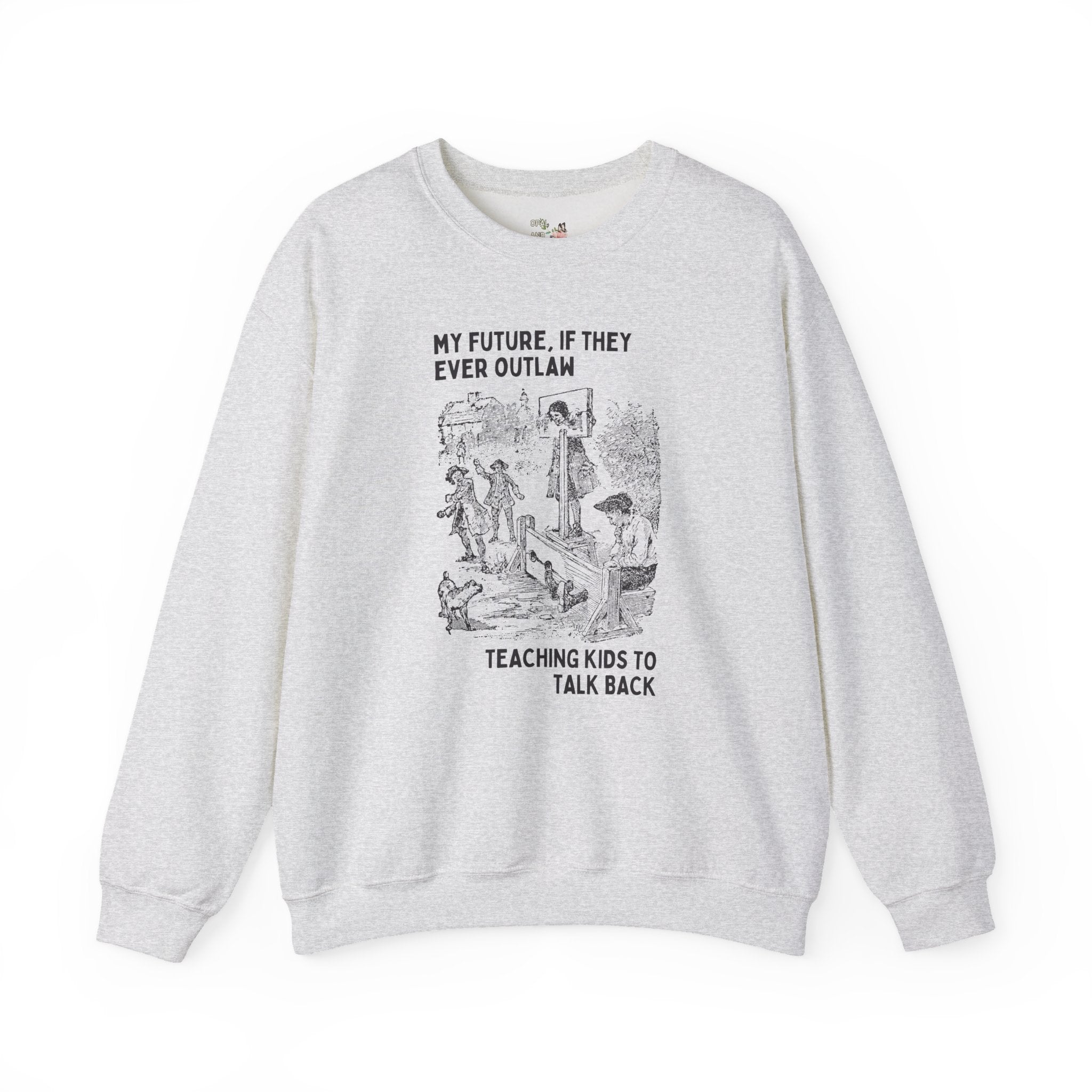 Funny Speech Teacher Sweatshirt for Speech Therapist, Silly and Sarcastic Speech Therapy Crewneck for Speech Language Pathologist, SLP Major - Opal and June