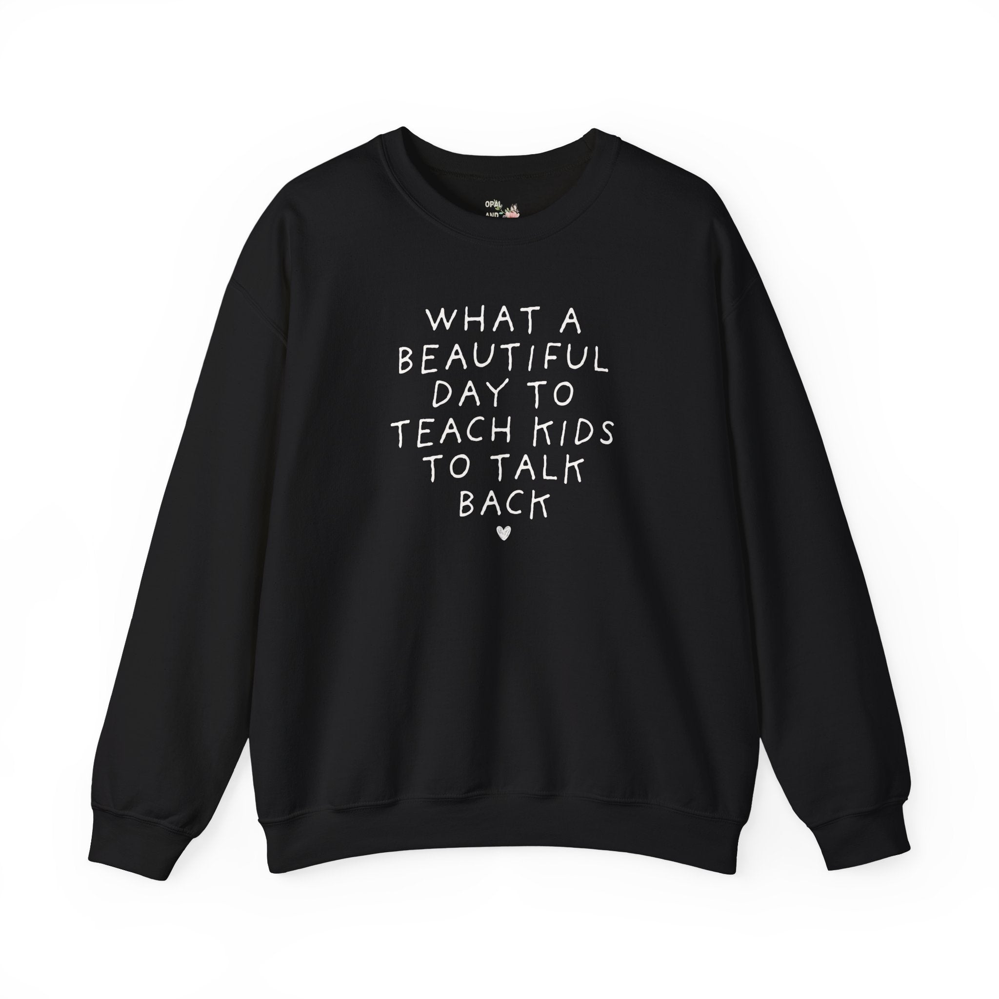 Funny Speech Therapy Sweatshirt for Speech Language Pathology Major, Present for Future Speech Therapist, Graduation Gift, Back to School - Opal and June
