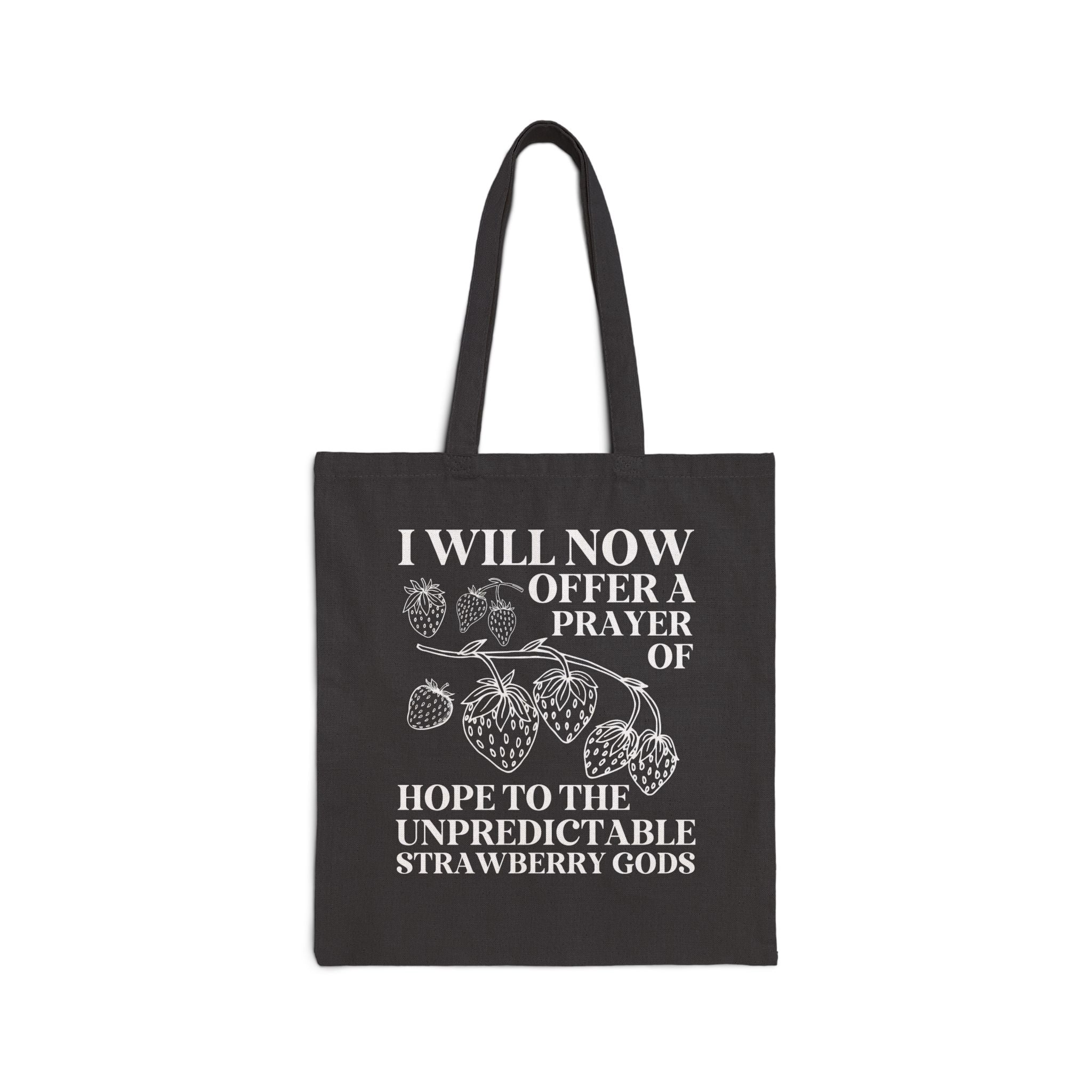 Funny Strawberry Tote - Opal and June