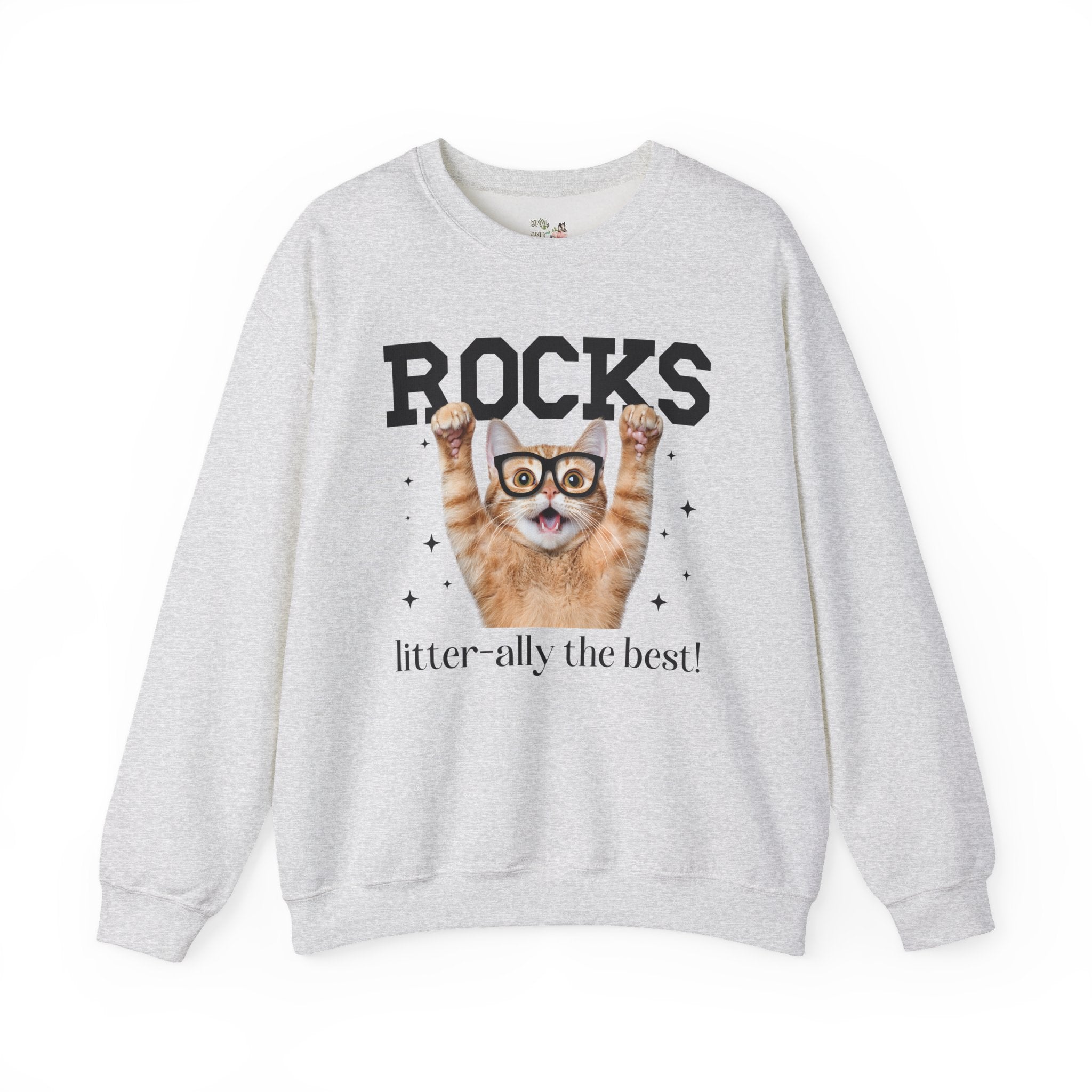 Geological Science Teacher Cat Lover Sweatshirt, Back to School, Funny Saying Cat Mom or Cat Dad Gift, First Day of School Geology Professor - Opal and June