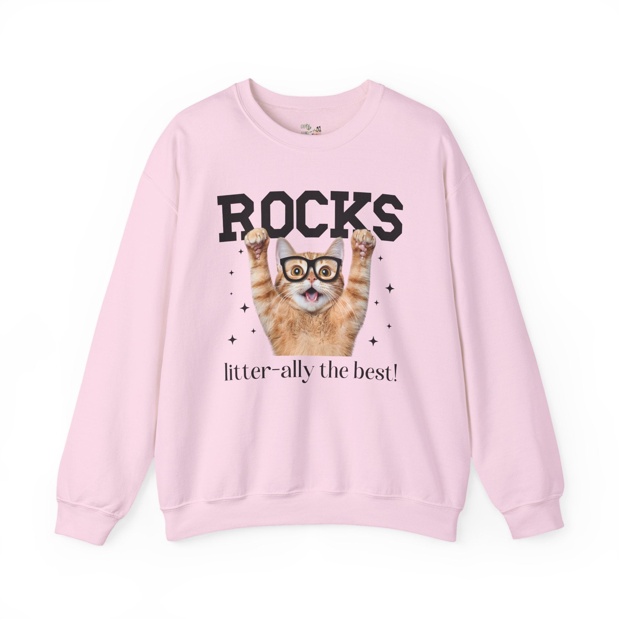 Geological Science Teacher Cat Lover Sweatshirt, Back to School, Funny Saying Cat Mom or Cat Dad Gift, First Day of School Geology Professor - Opal and June