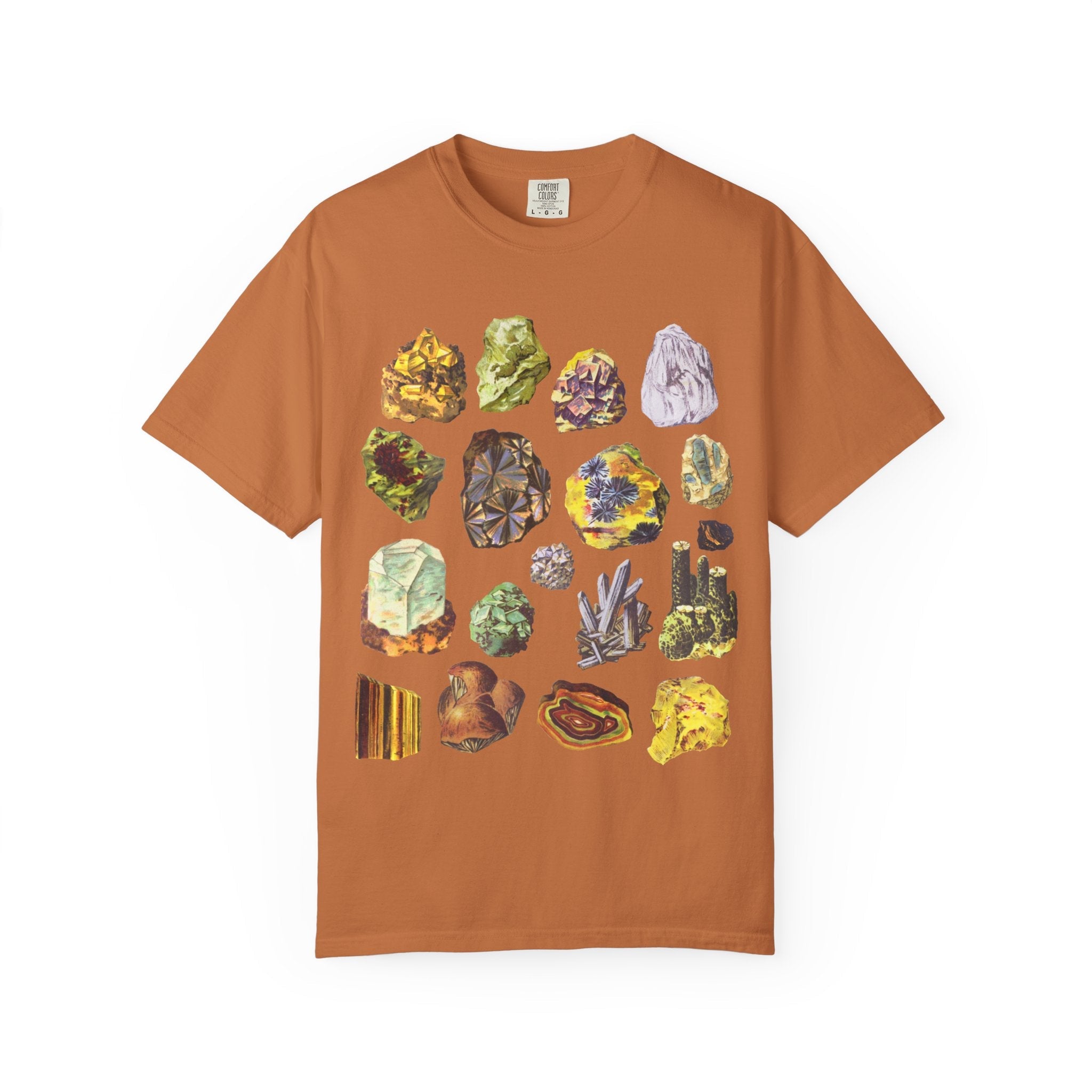 Geologist or Science Teacher Tee Shirt, Physical or Earth Science Major, Gift for Friend Who Loves Rocks, Vintage Aesthetic Hiking Lover Tee - Opal and June