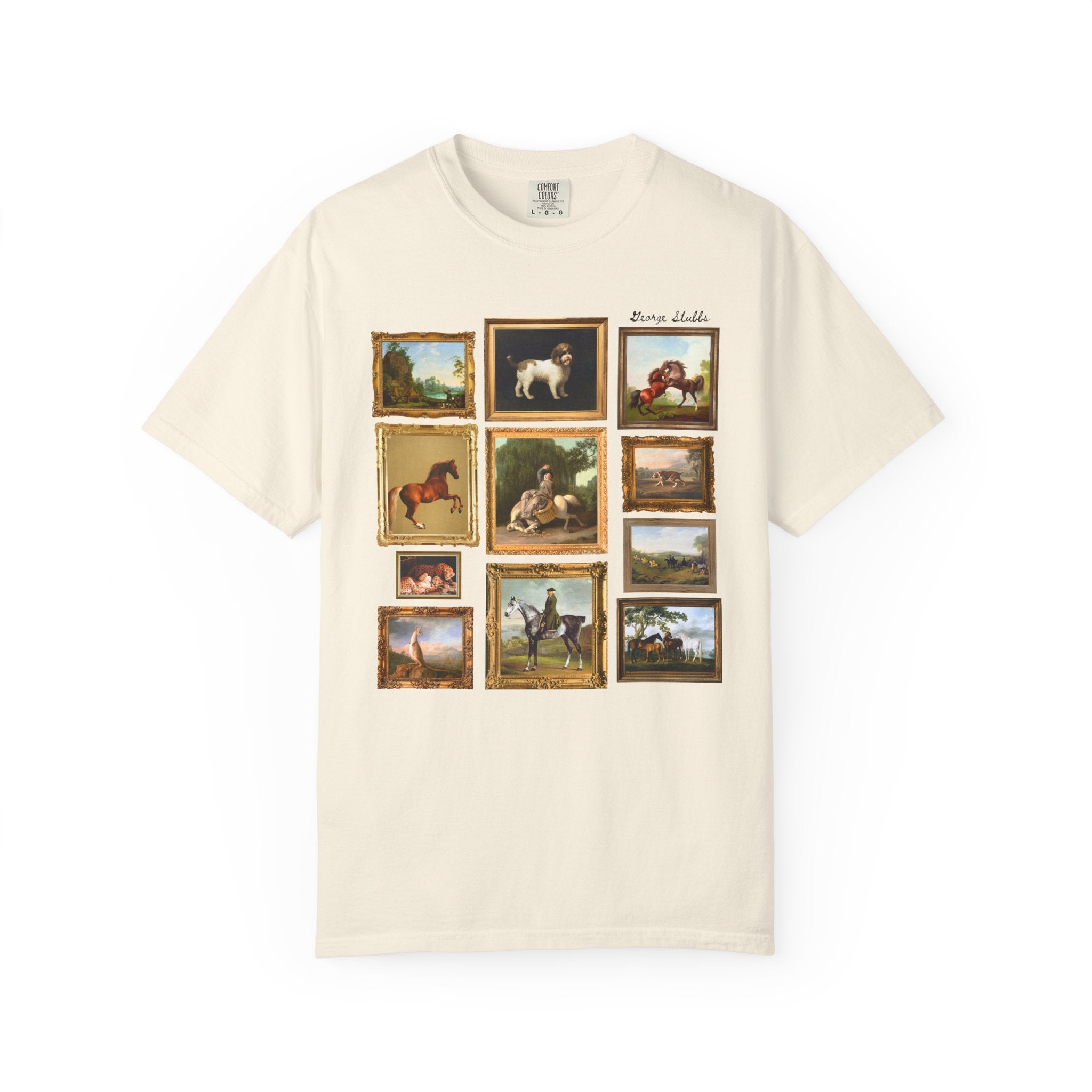 George Stubbs English Art History Tee - Opal and June