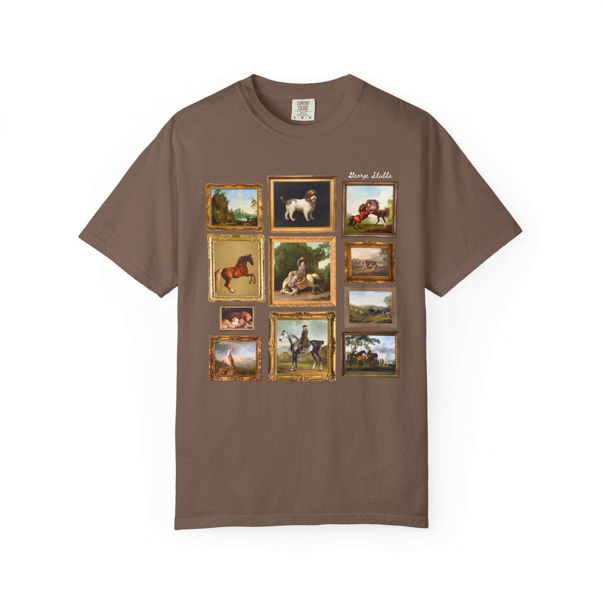 George Stubbs English Art History Tee - Opal and June