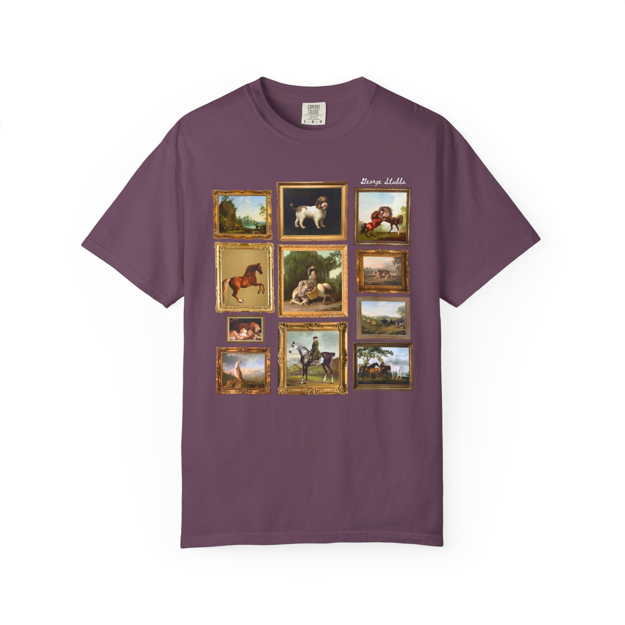 George Stubbs English Art History Tee - Opal and June