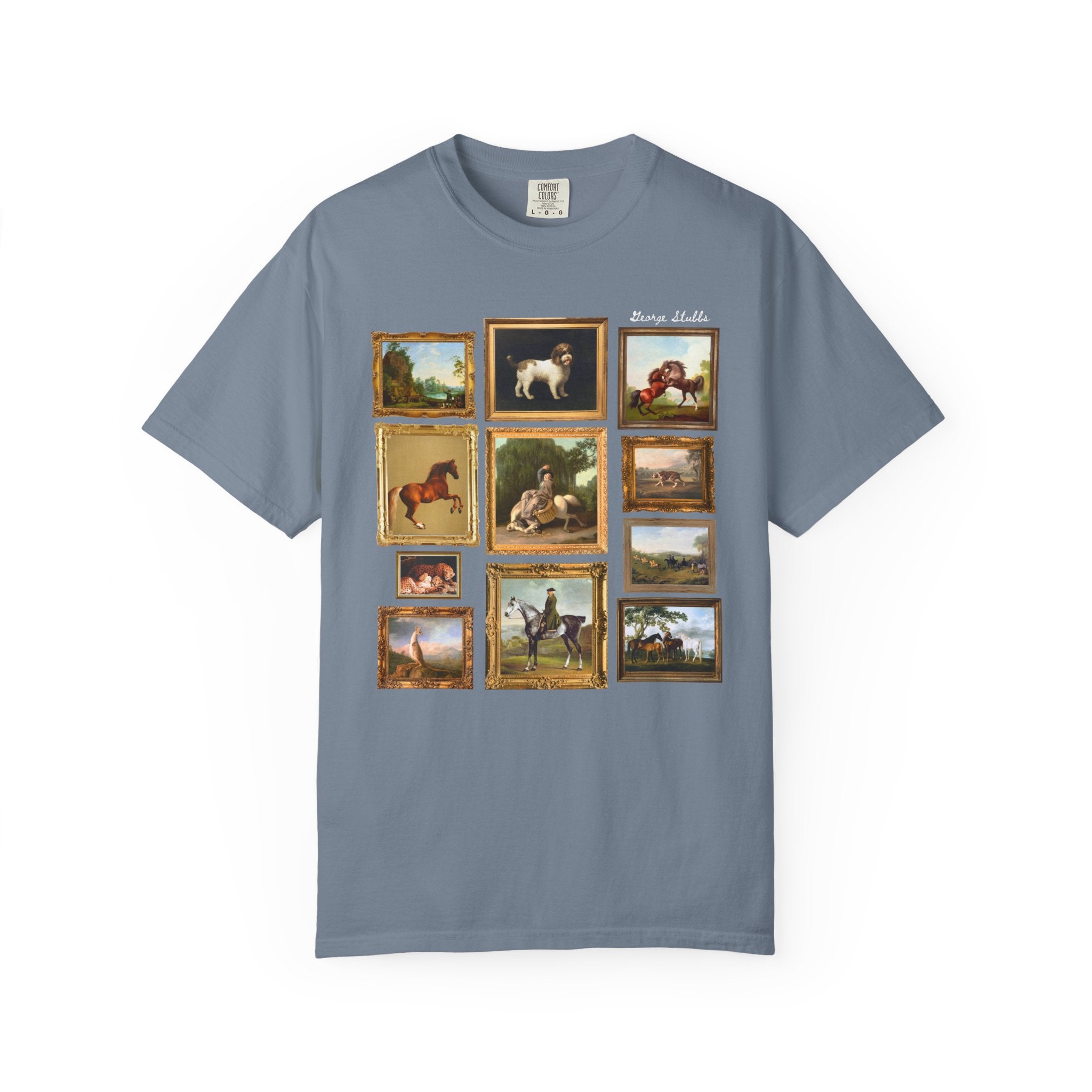 George Stubbs English Art History Tee - Opal and June