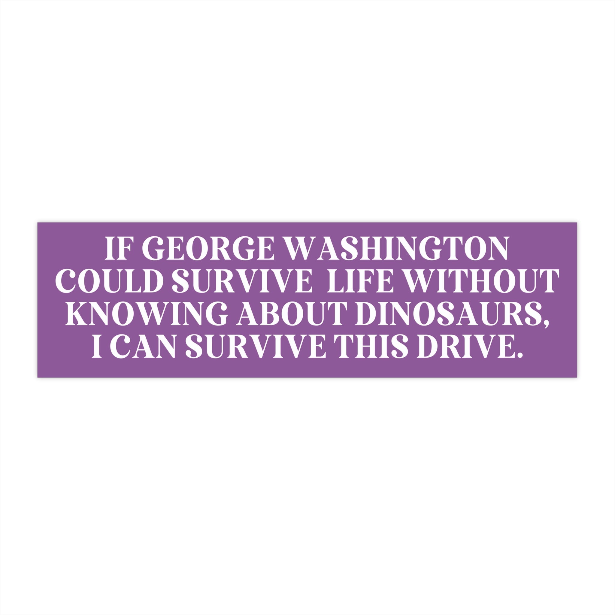 George Washington + Dinosaurs - Opal and June