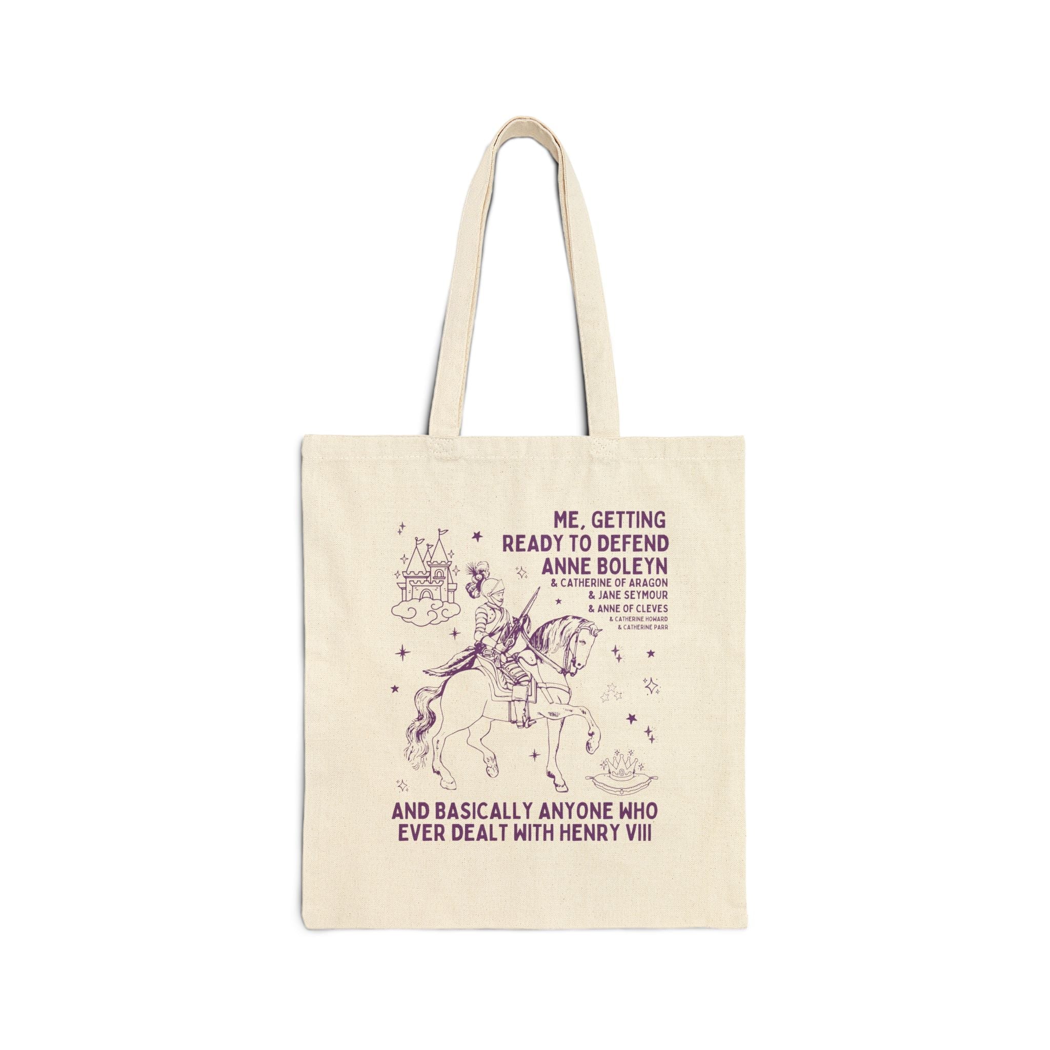Getting Ready to Defend Anne Boleyn Tote - Opal and June