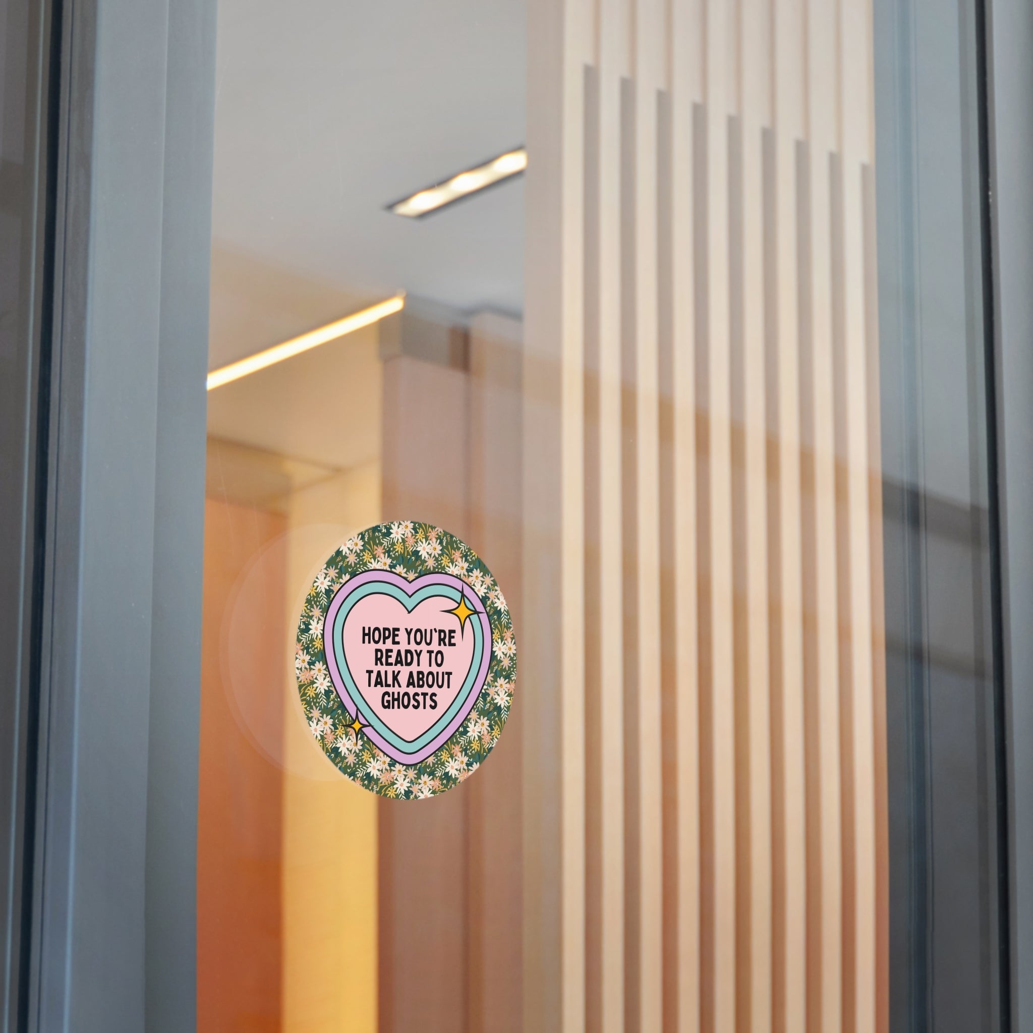 Ghost History Sticker for Historian Who Loves Spooky History, Stories About American Hauntings or Ghosts, European History, Social Studies - Opal and June