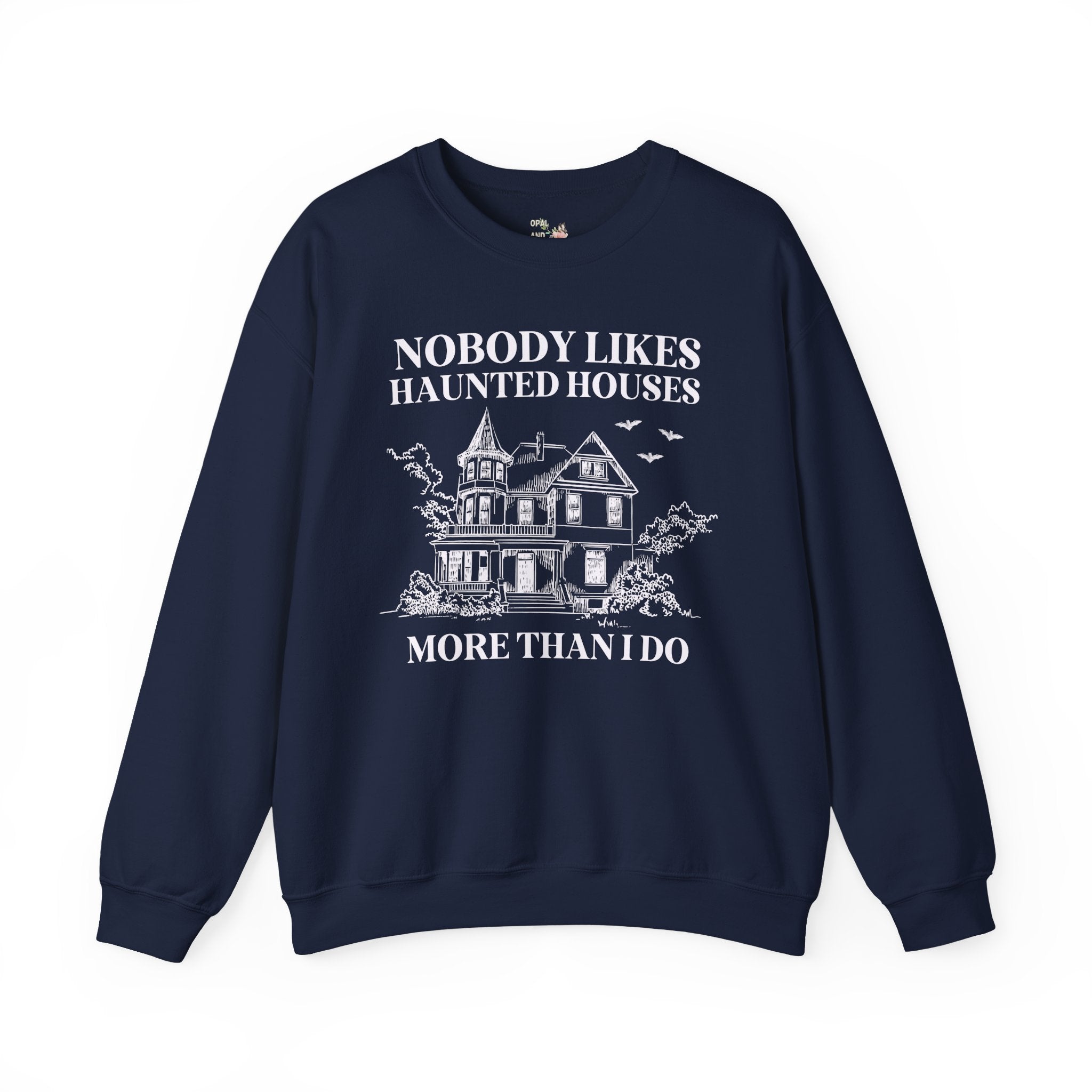 Ghost History Sweatshirt for Historian, Spooky History, Haunted Houses, Ghost Tours, European History, American History, Social Studies Gift - Opal and June