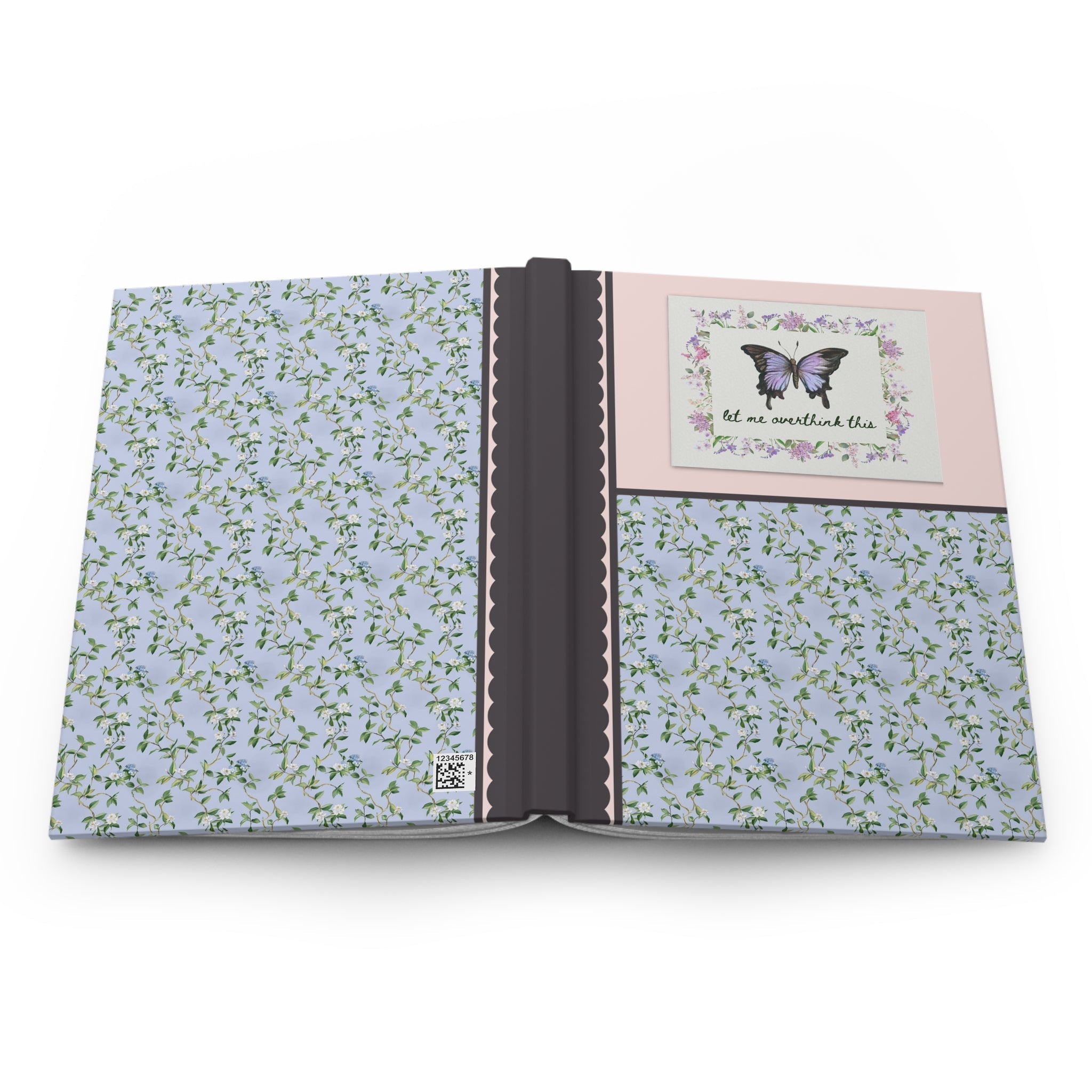 Gift for Writer Who Loves Butterflies and Flowers: Let Me Overthink This - Opal and June