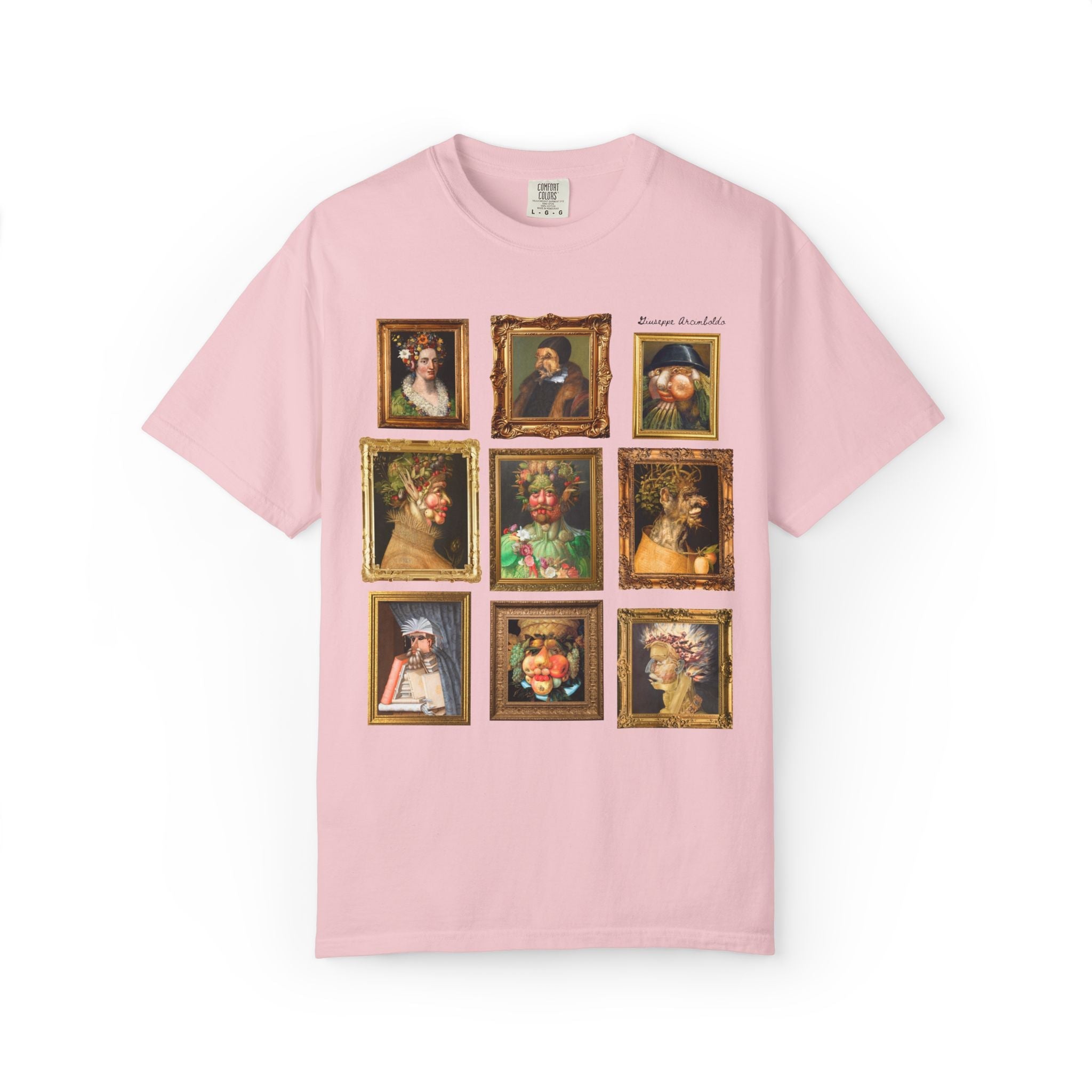 Giuseppe Arcimboldo Art History Tee Shirt: Italian Mannerism Art Movement, Famous Paintings of Fruit, 16th Century Art History Major Gift - Opal and June