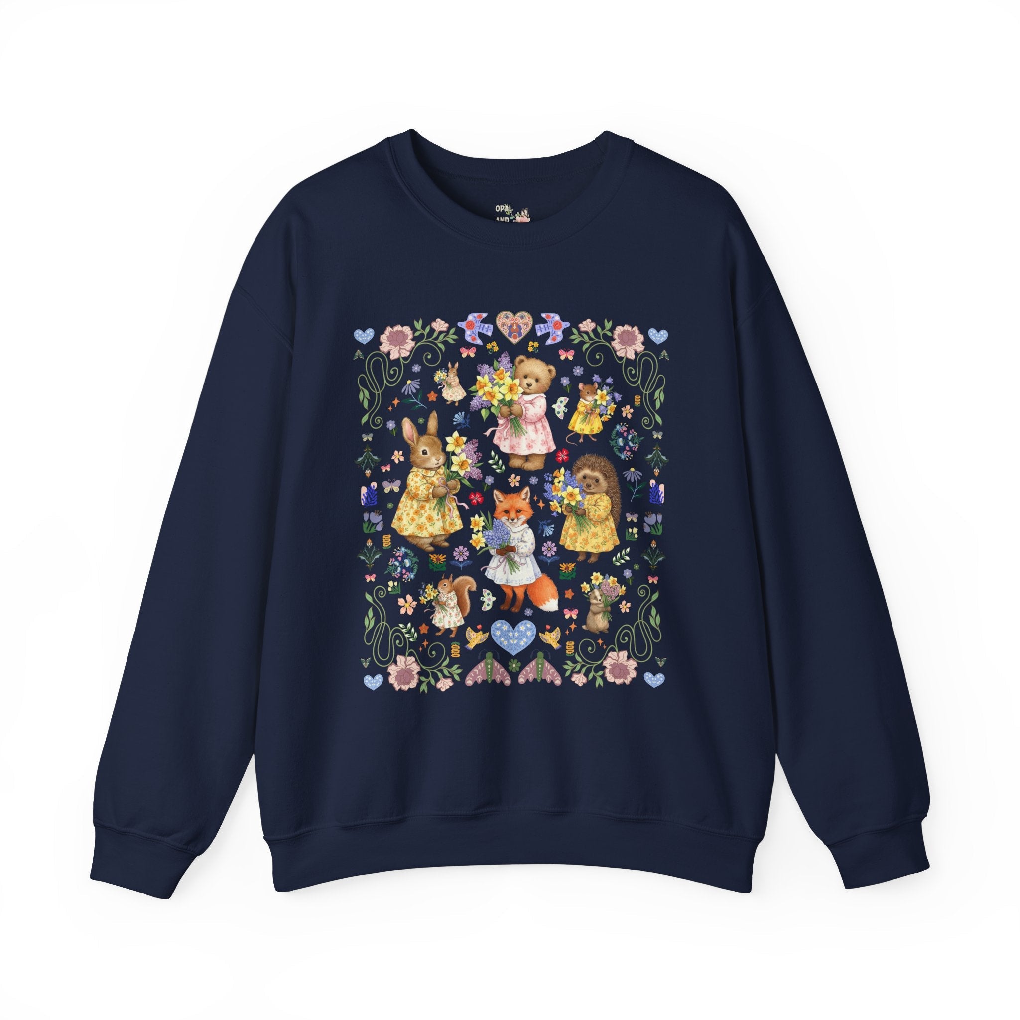 Goblincore Animal Lover Sweatshirt - Opal and June