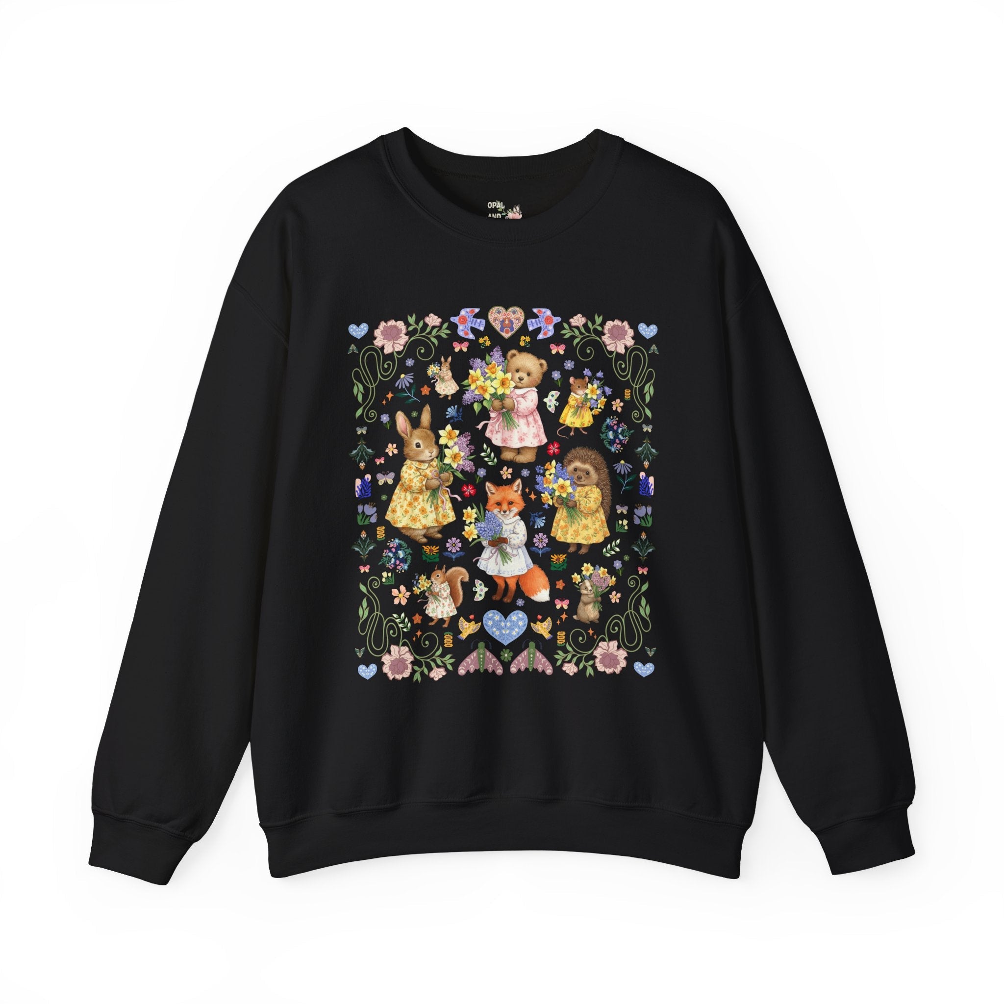 Goblincore Animal Lover Sweatshirt - Opal and June