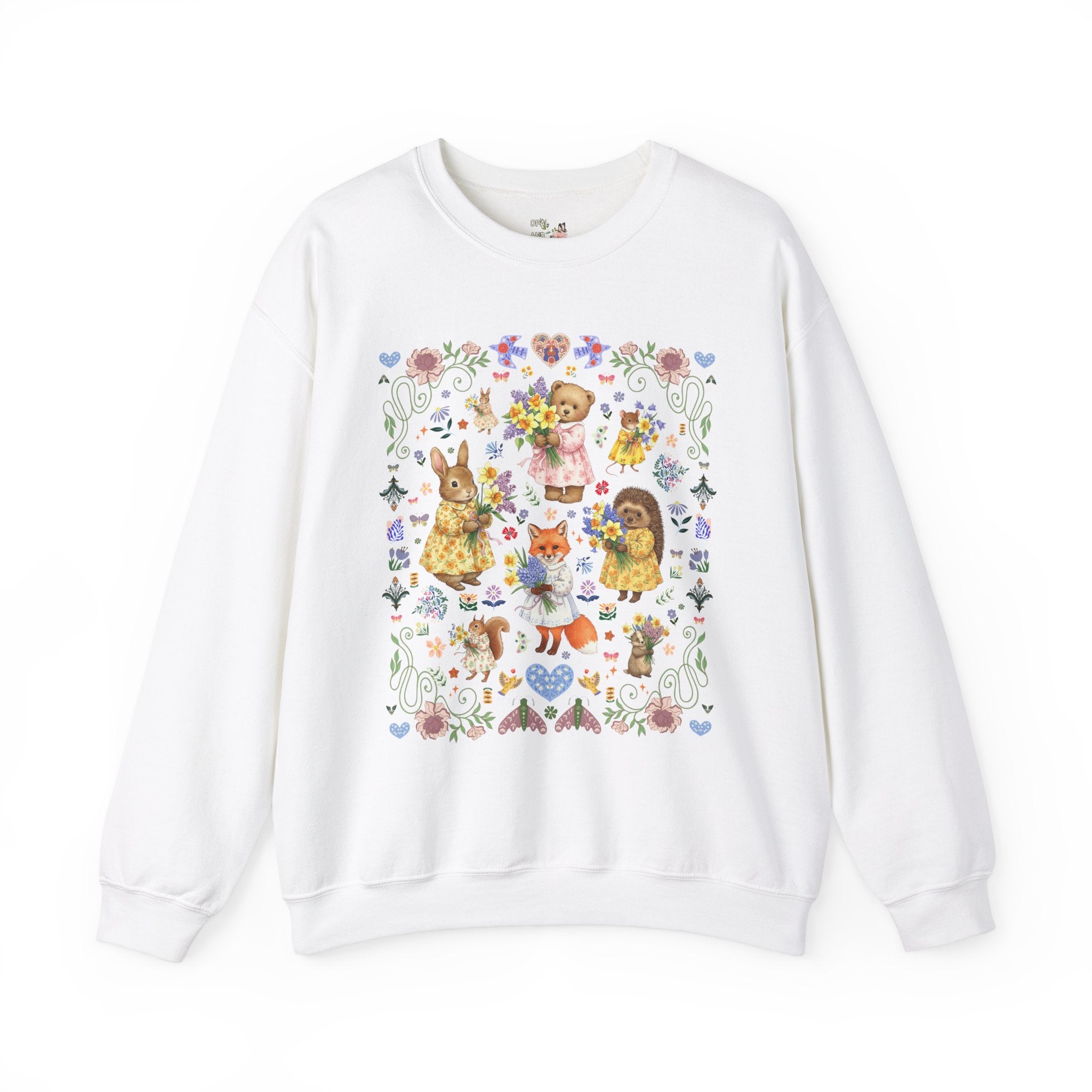 Goblincore Animal Lover Sweatshirt - Opal and June