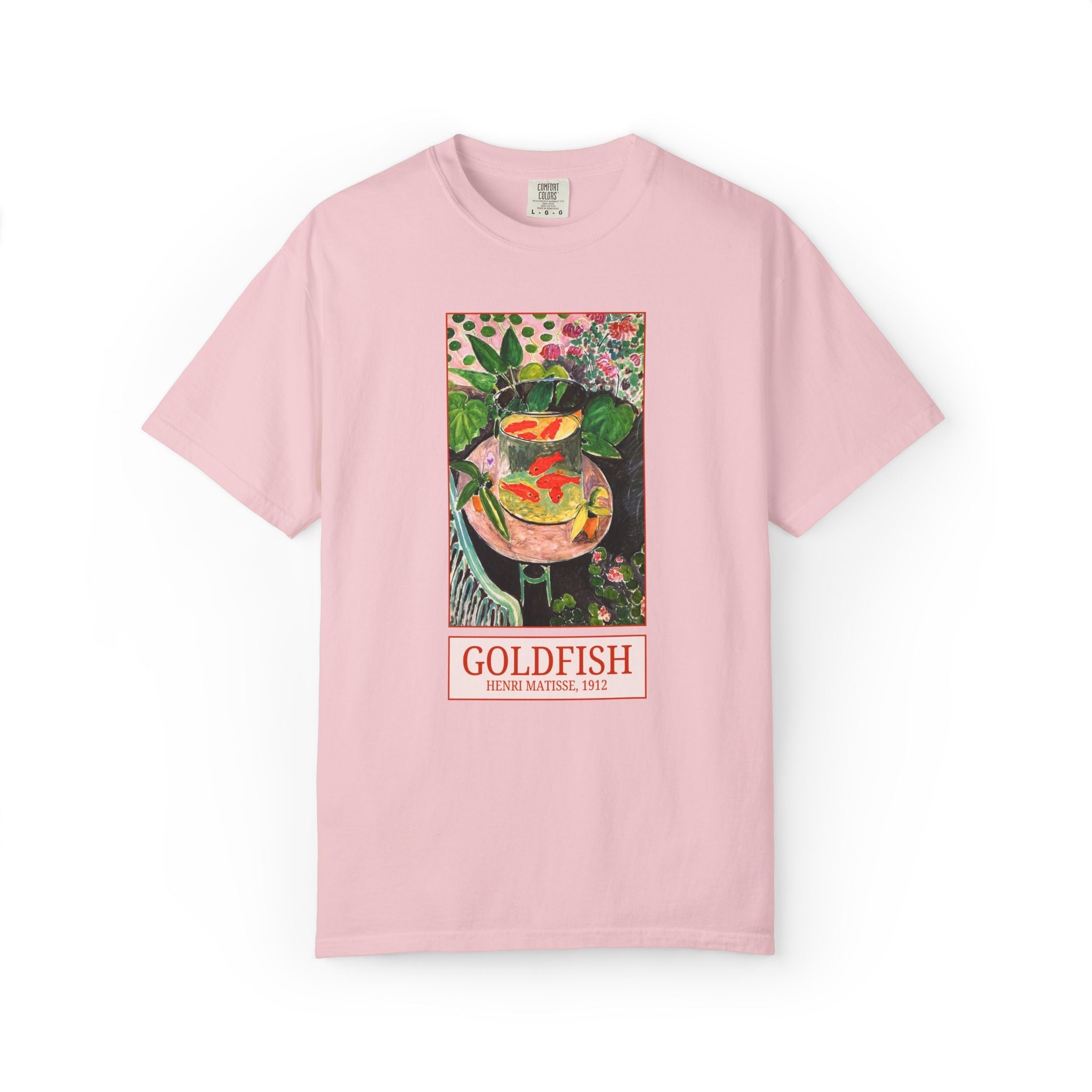 Goldfish by Henry Matisse Art History Famous Painting, Colorful Art History Fauvism Artist T-Shirt, Colorful Nostalgic Goldfish Owner Gift - Opal and June