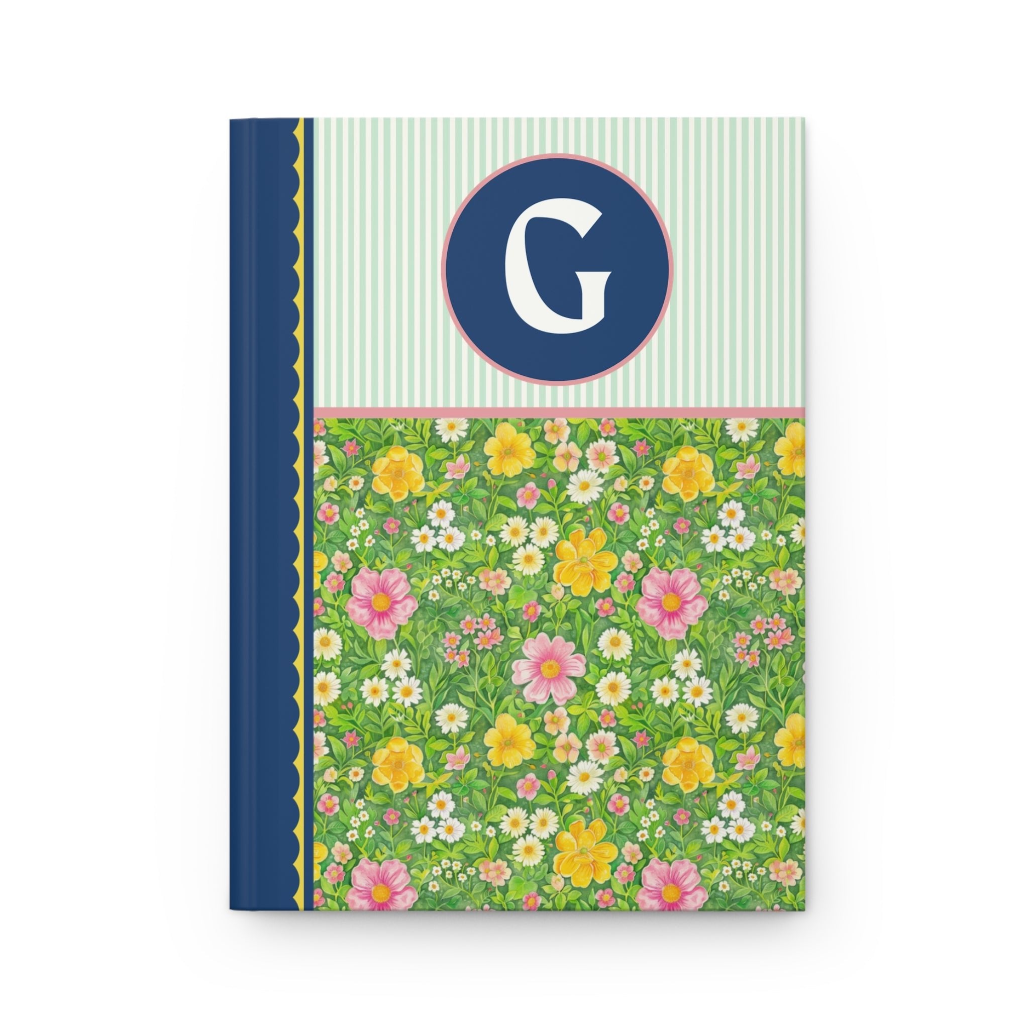Green Flower Notebook: G - Opal and June