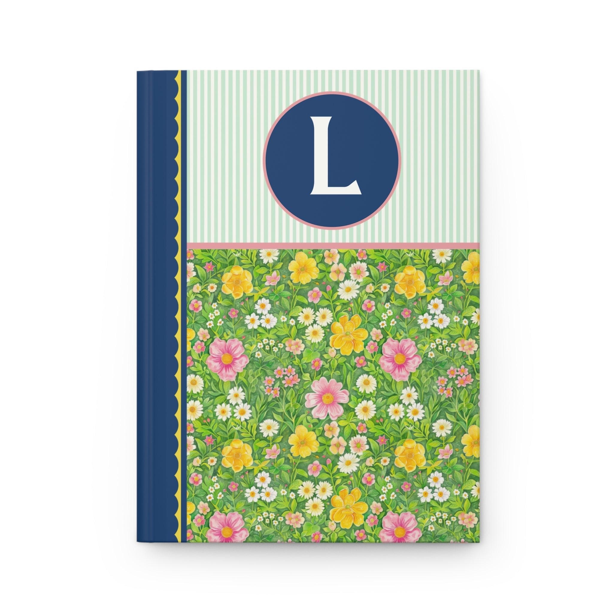 Green Flower Notebook: L - Opal and June