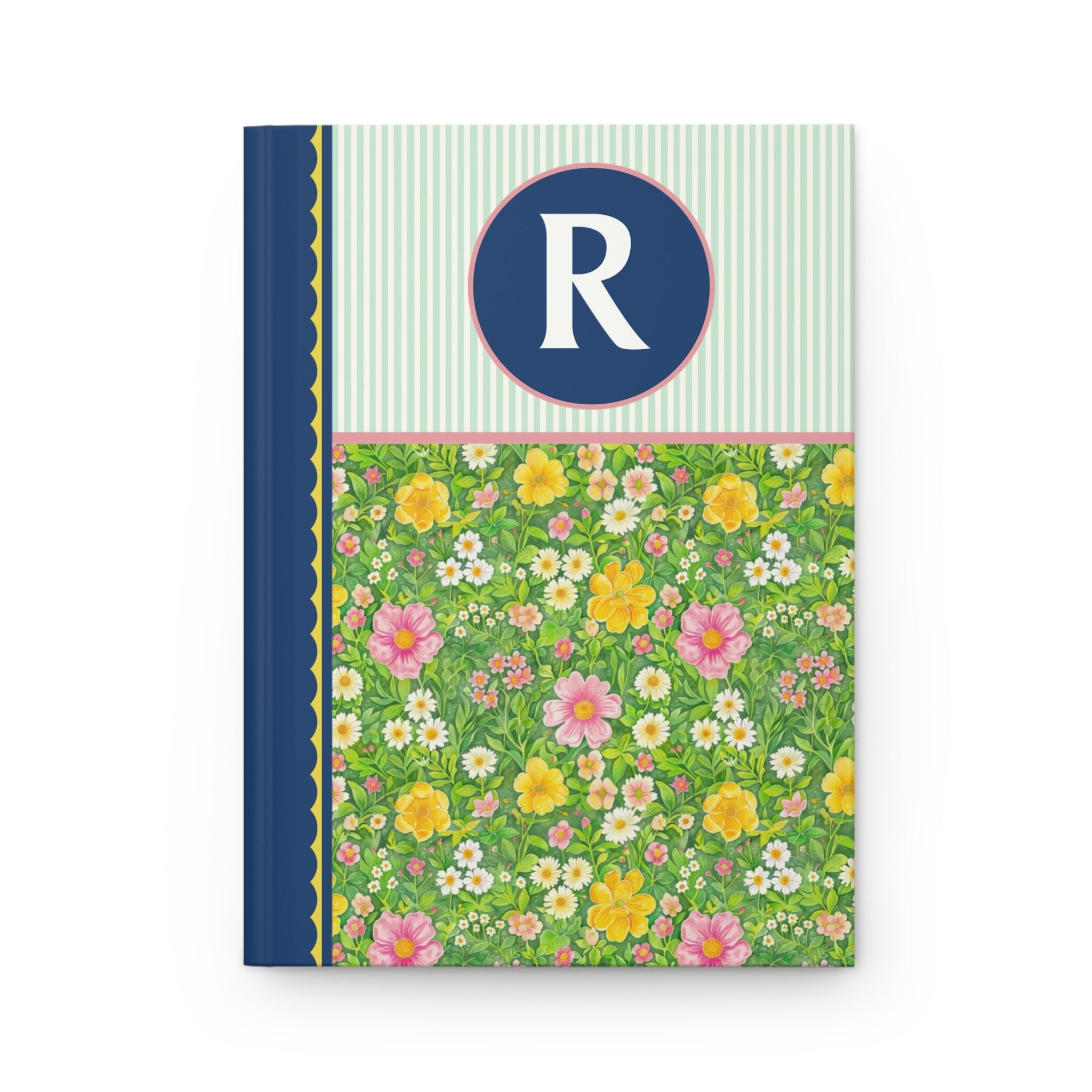 Green Flower Notebook: R - Opal and June
