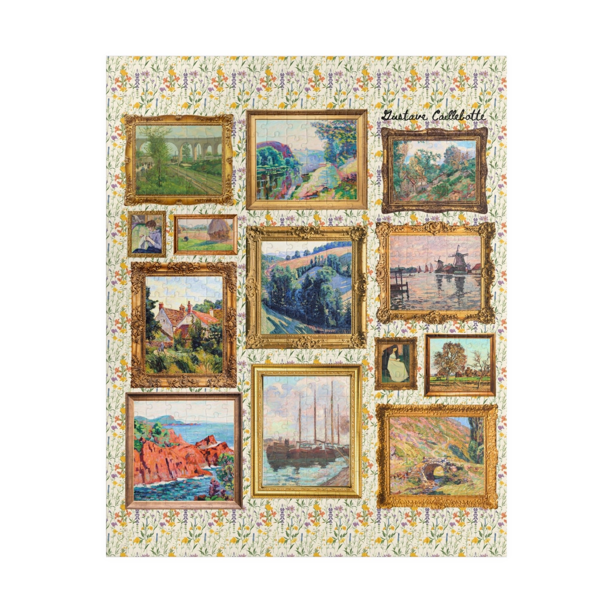Gustave Caillebotte Art History Puzzle - Opal and June
