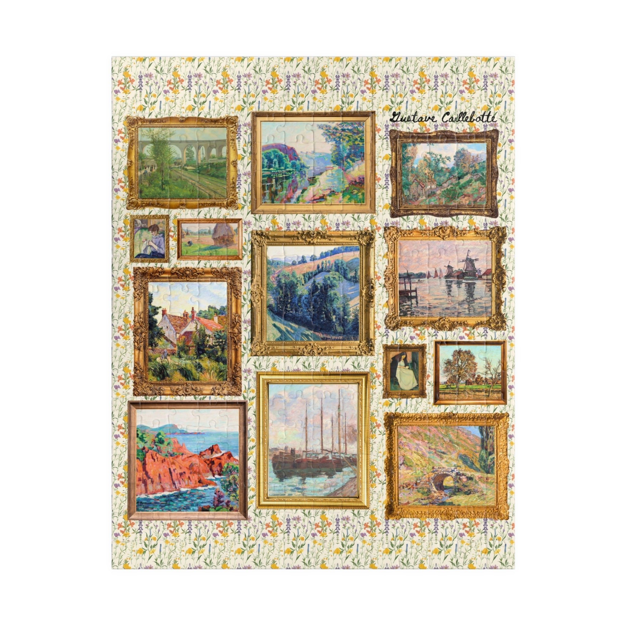 Gustave Caillebotte Art History Puzzle - Opal and June