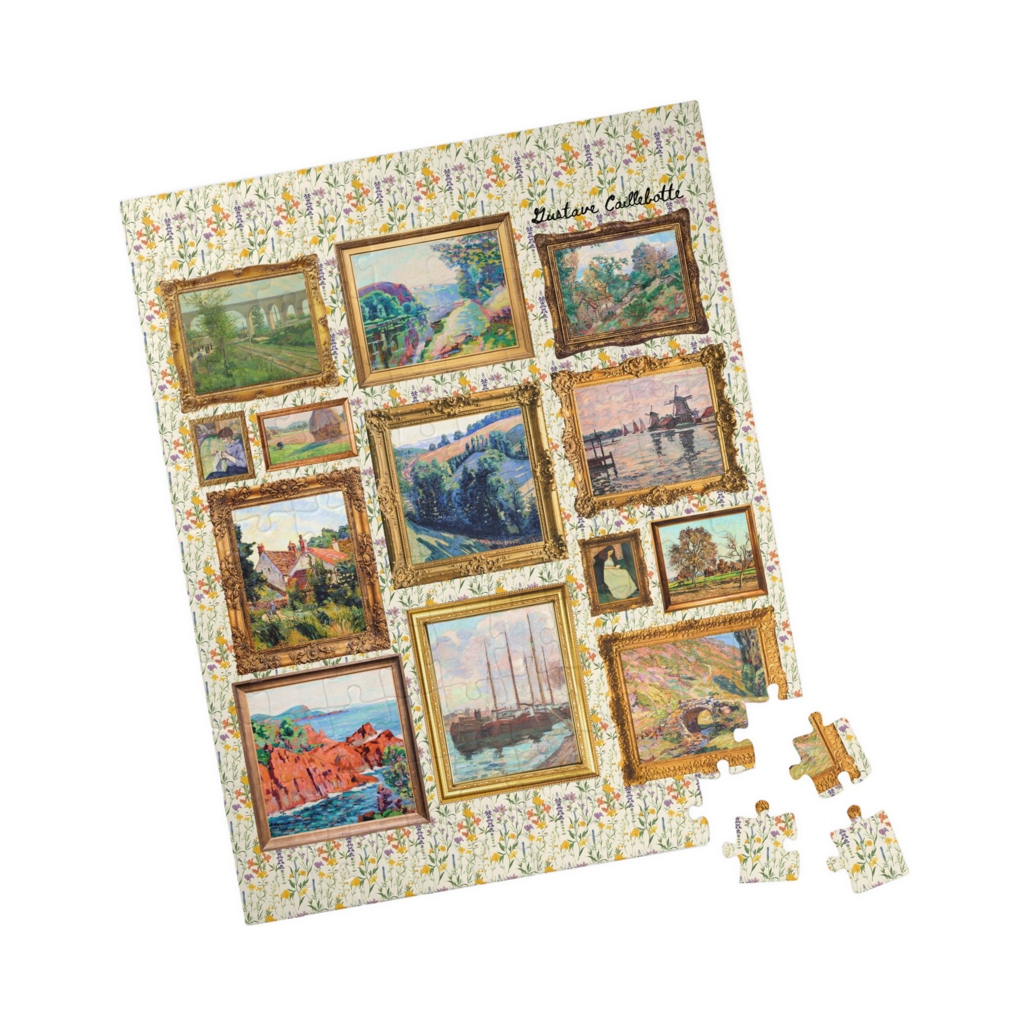 Gustave Caillebotte Art History Puzzle - Opal and June