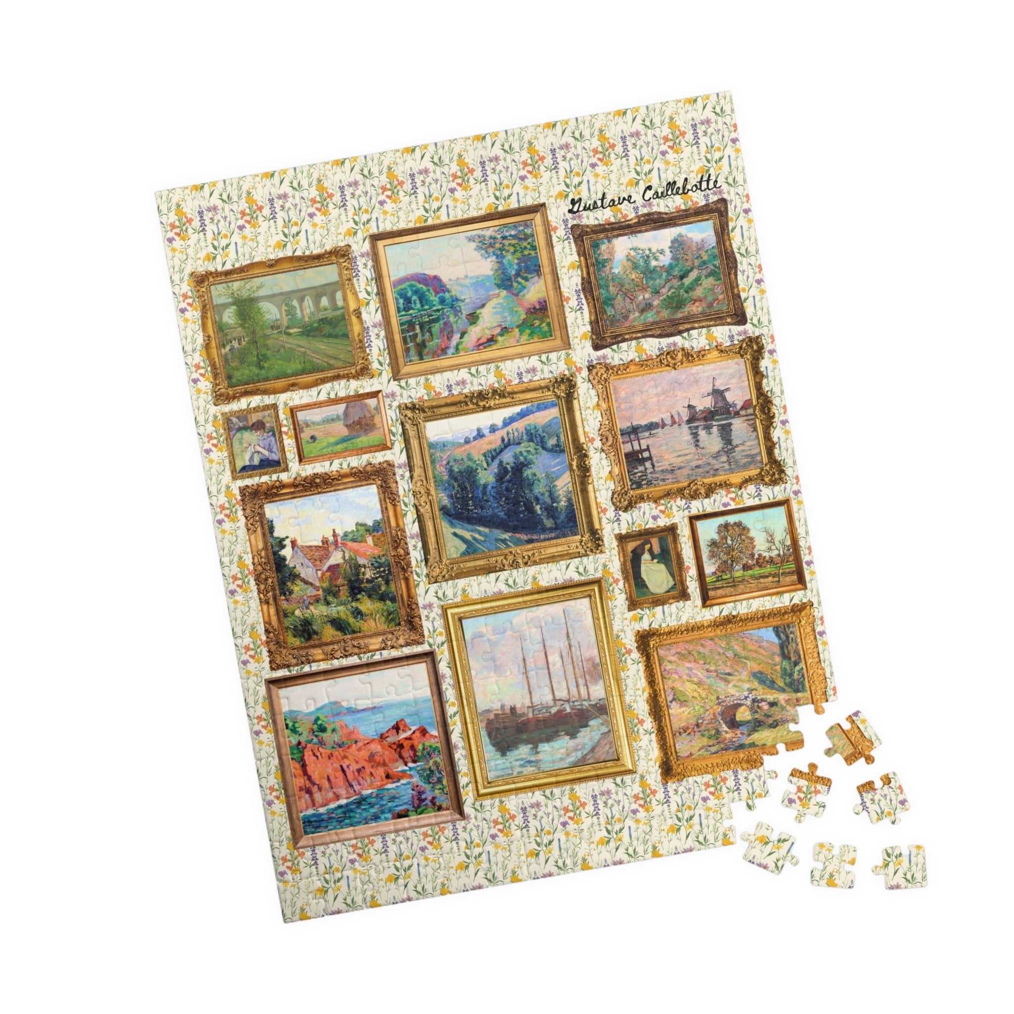 Gustave Caillebotte Art History Puzzle - Opal and June
