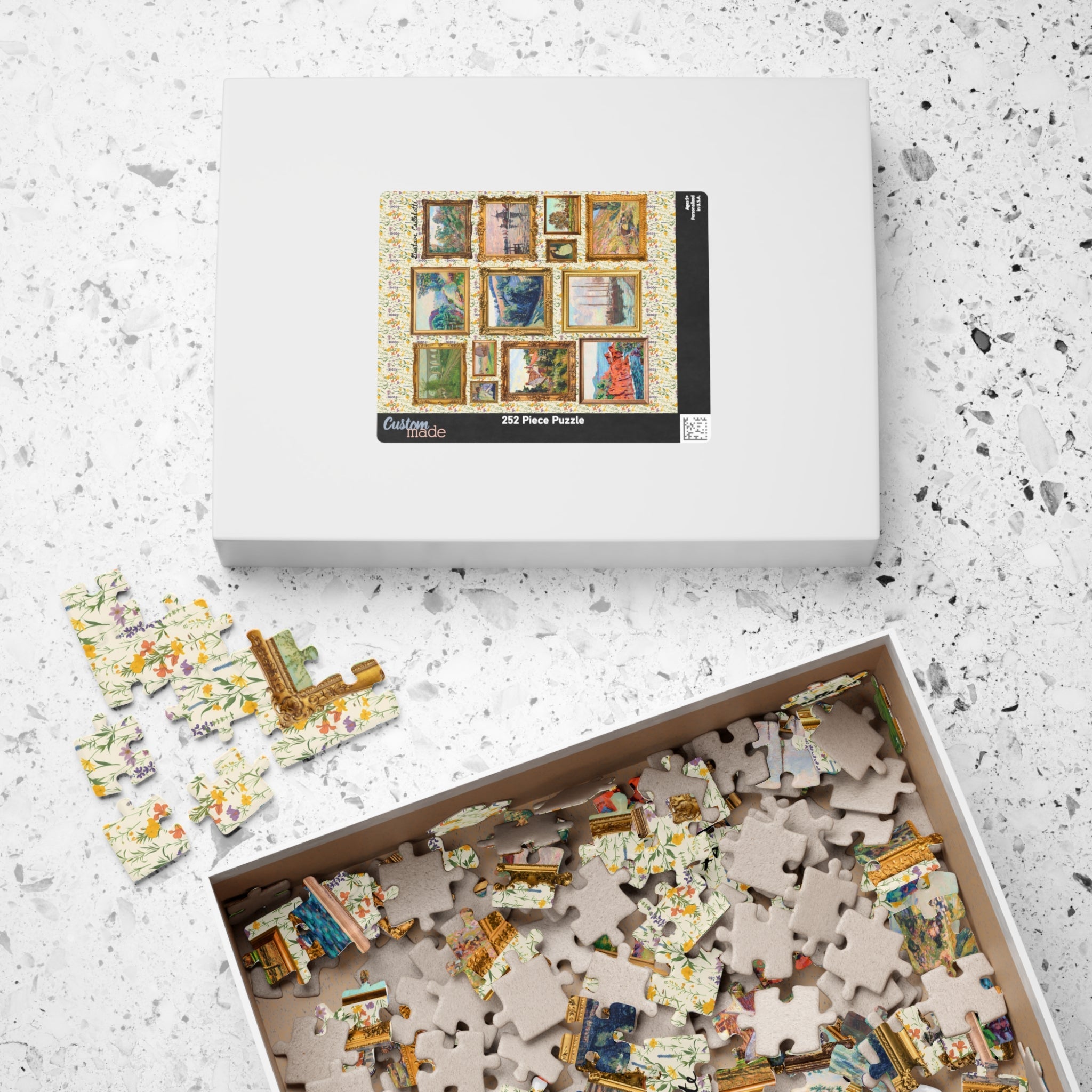 Gustave Caillebotte Art History Puzzle - Opal and June