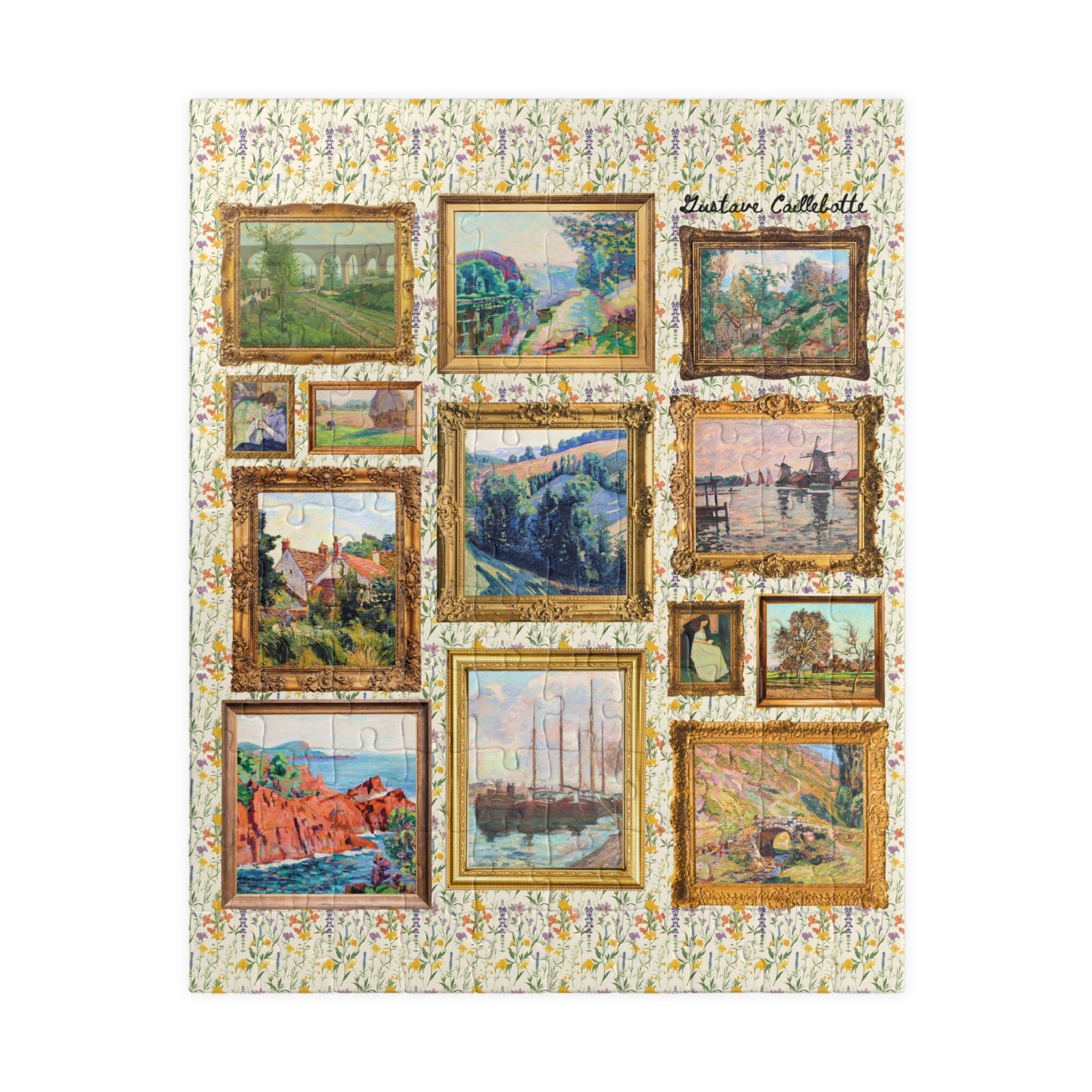 Gustave Caillebotte Art History Puzzle - Opal and June