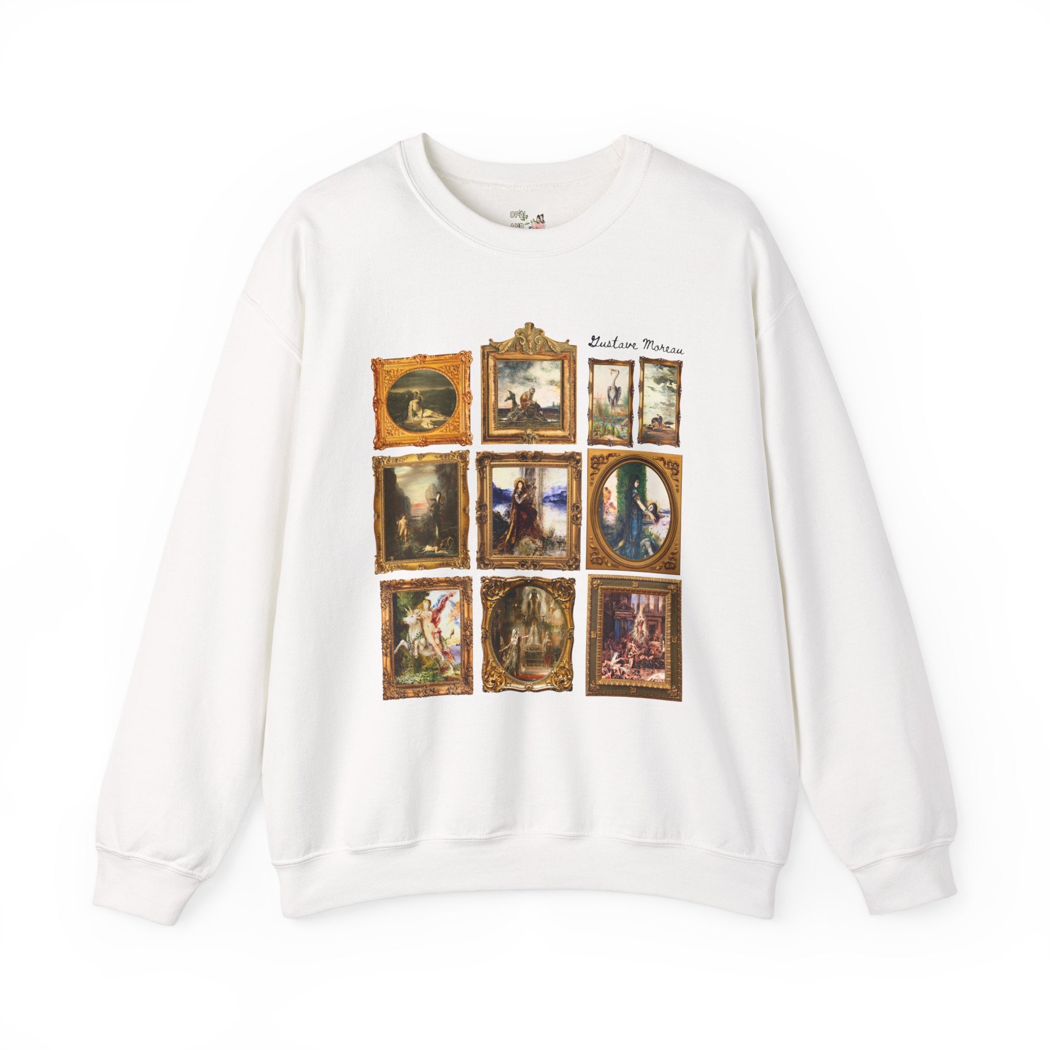 Gustave Moreau Art History Sweatshirt: Famous Paintings, 19th Century French Art History, Humanities Professor, Symbolism Art Movement - Opal and June