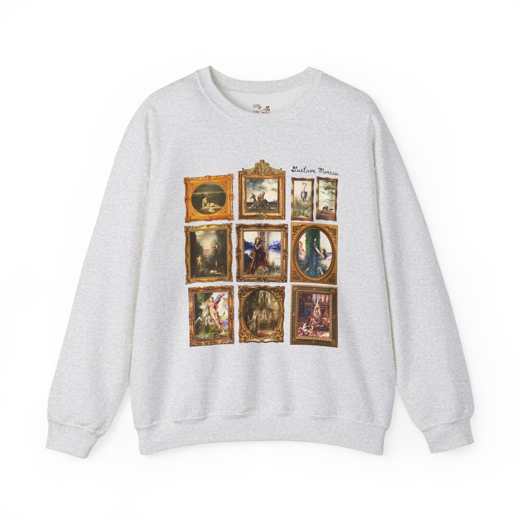 Gustave Moreau Art History Sweatshirt: Famous Paintings, 19th Century French Art History, Humanities Professor, Symbolism Art Movement - Opal and June