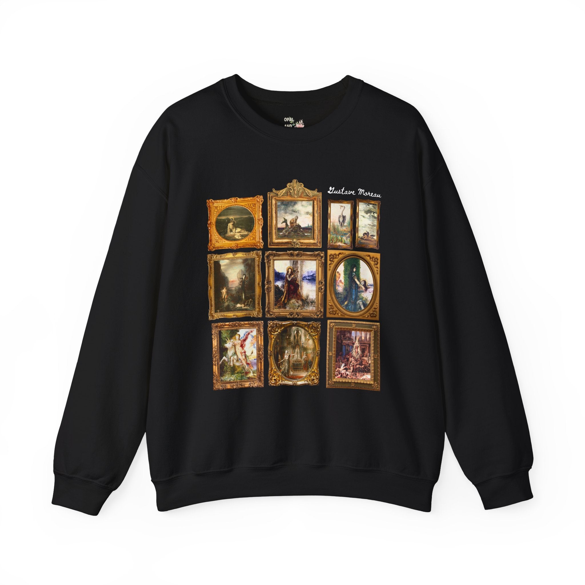 Gustave Moreau Art History Sweatshirt: Famous Paintings, 19th Century French Art History, Humanities Professor, Symbolism Art Movement - Opal and June