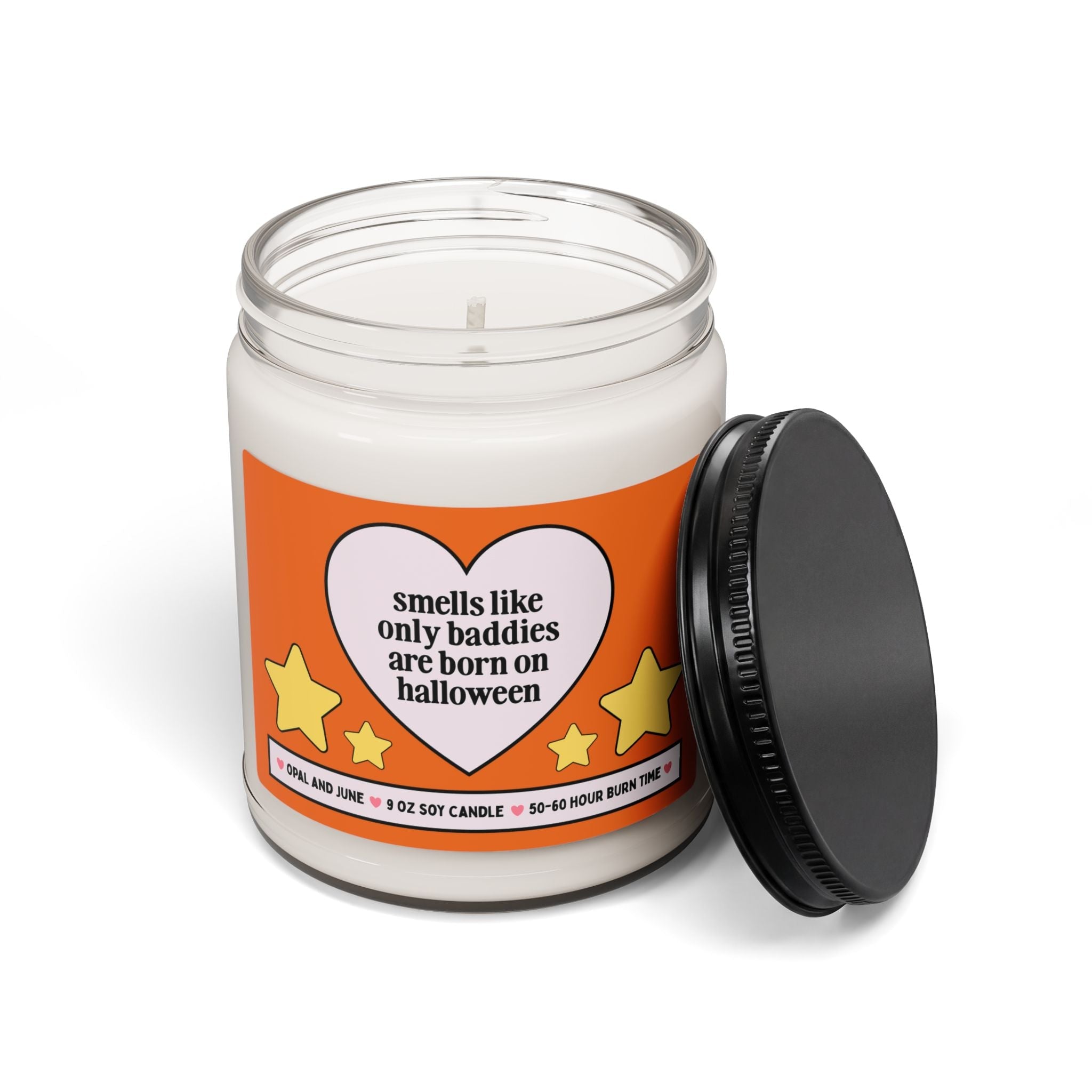 Halloween Birthday Gift for Friend or Daughter Born October 31: Smells Like Only Baddies are Born on Halloween, Cute Spooky Season Birthday - Opal and June